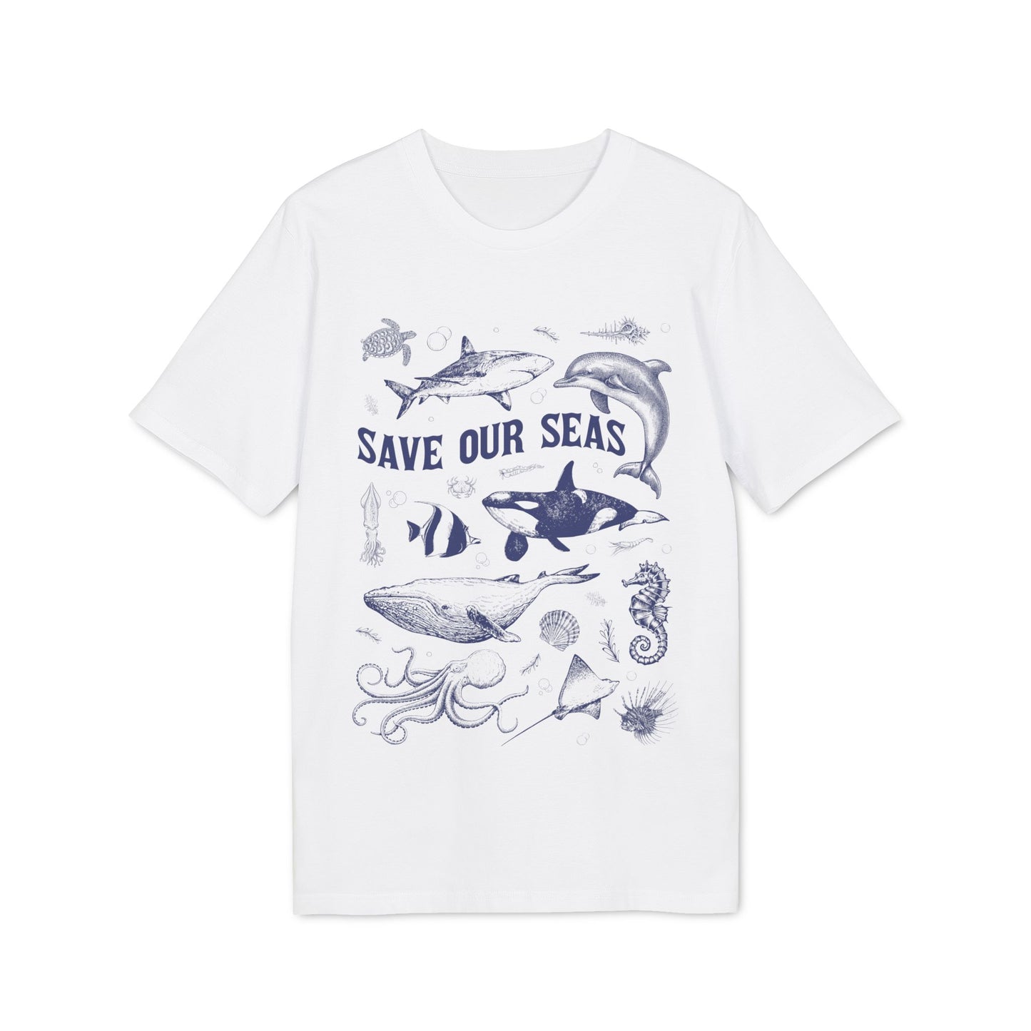 Save Our Seas Vintage Graphic Unisex Shirt