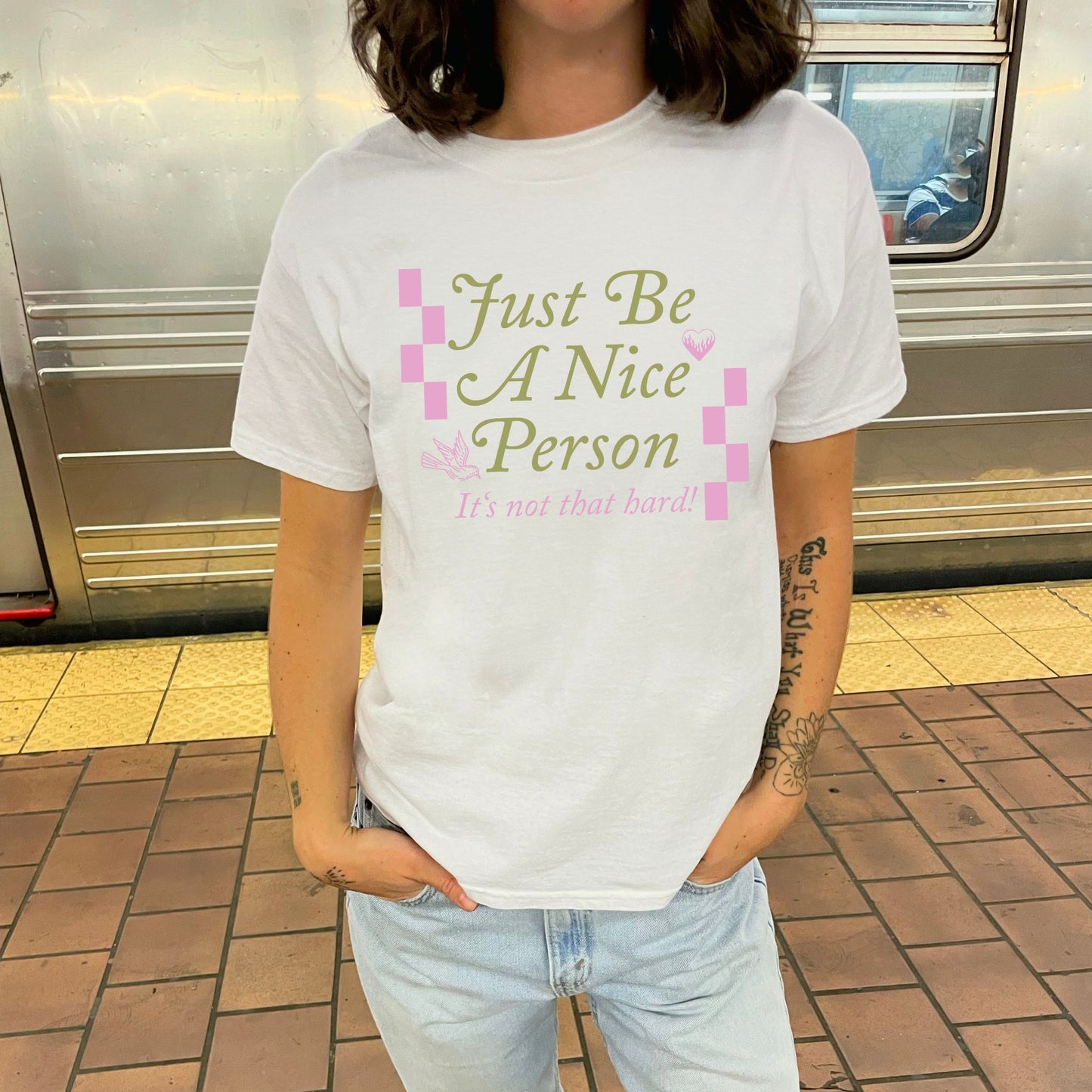 Just Be A Nice Person Unisex T-shirt