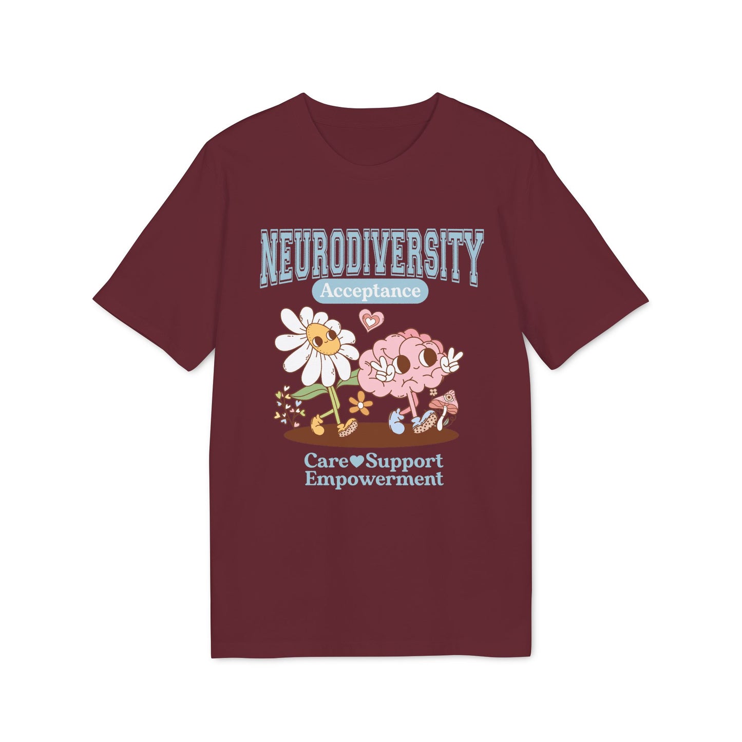 Neurodiversität Akzeptanz Unisex T-Shirt