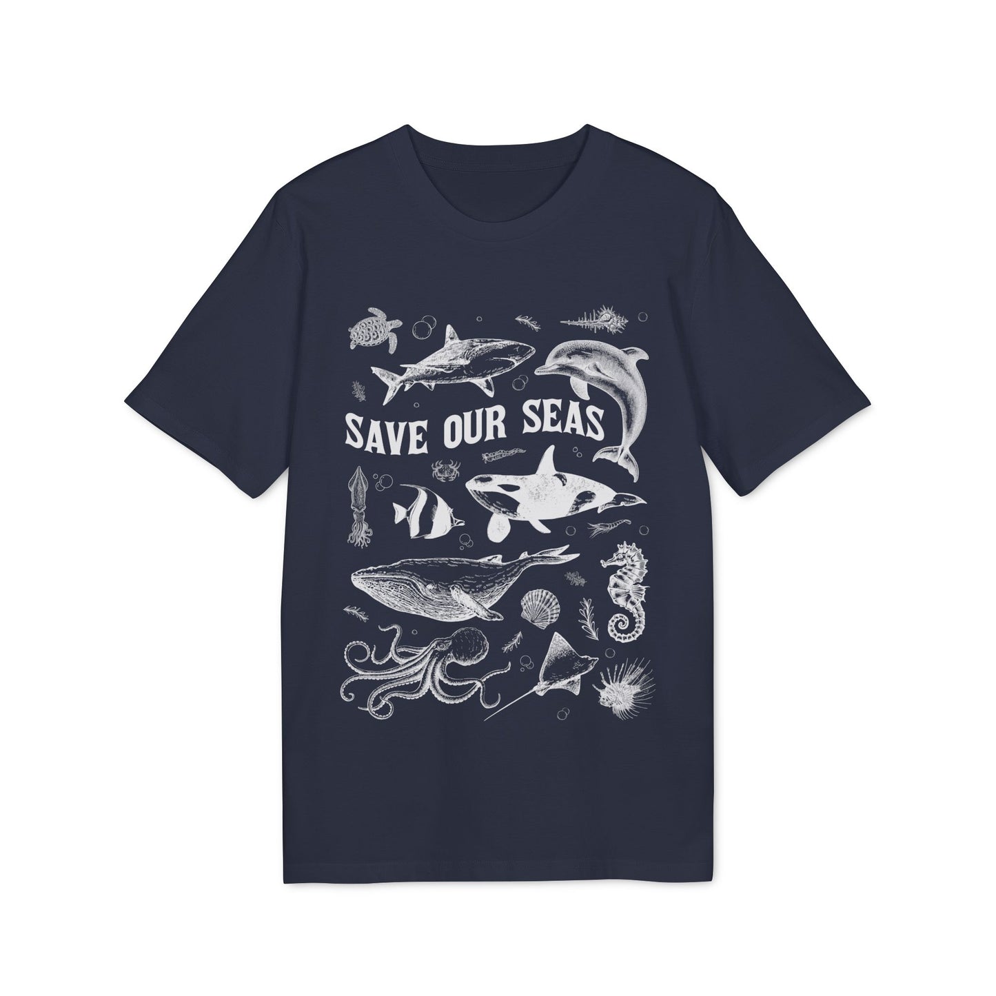 Save Our Seas Vintage Graphic Unisex Shirt