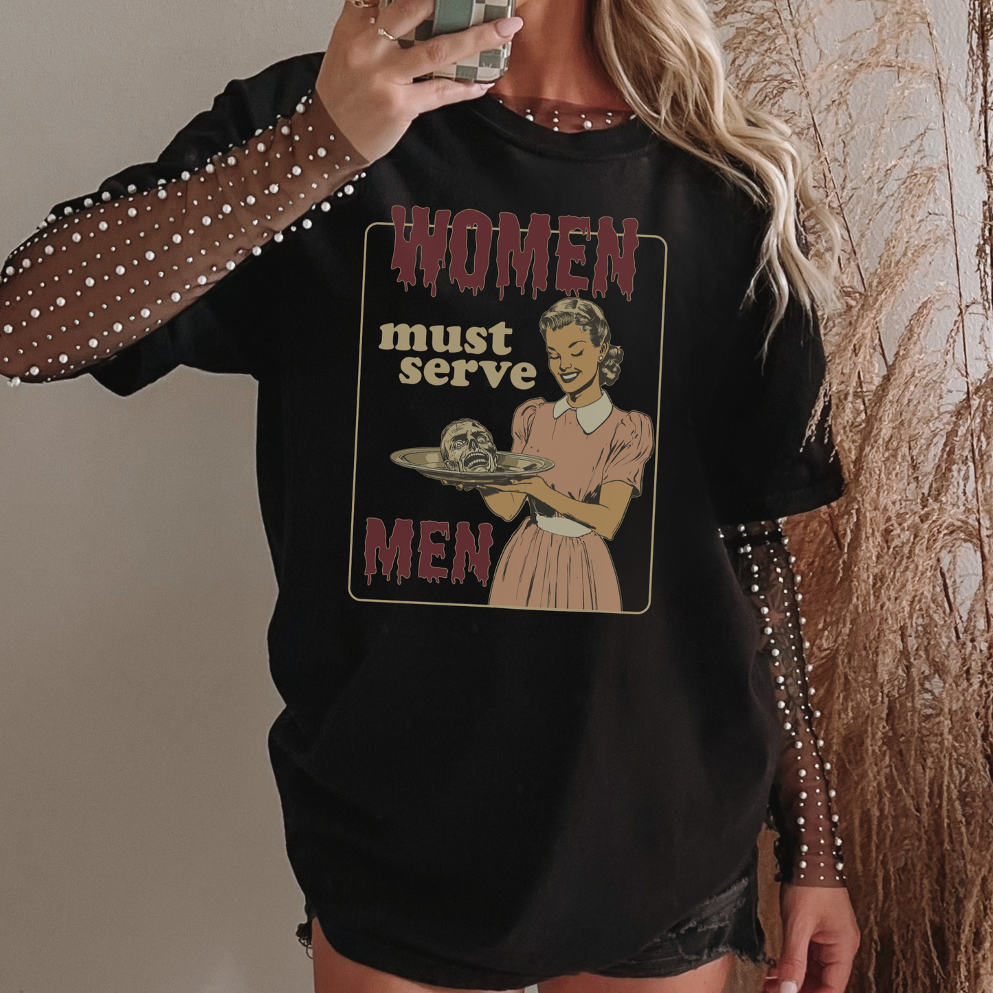 Women Must Serve Men – Horror Bio T-Shirt