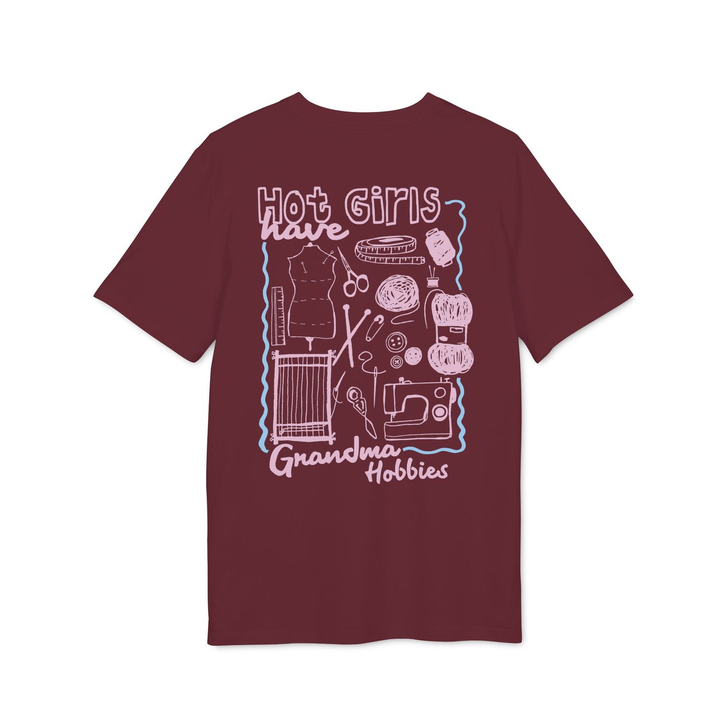 Girls With Grandma Hobbies – Bio Unisex T-Shirt
