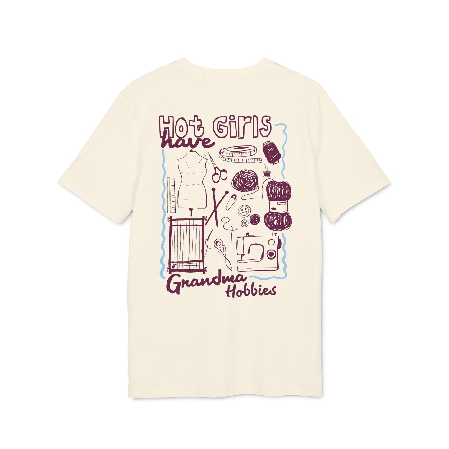 Girls With Grandma Hobbies – Bio Unisex T-Shirt