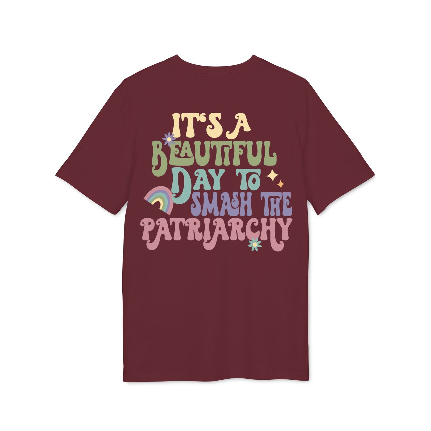 Smash The Patriarchy Pastels – Bio Unisex T-Shirt