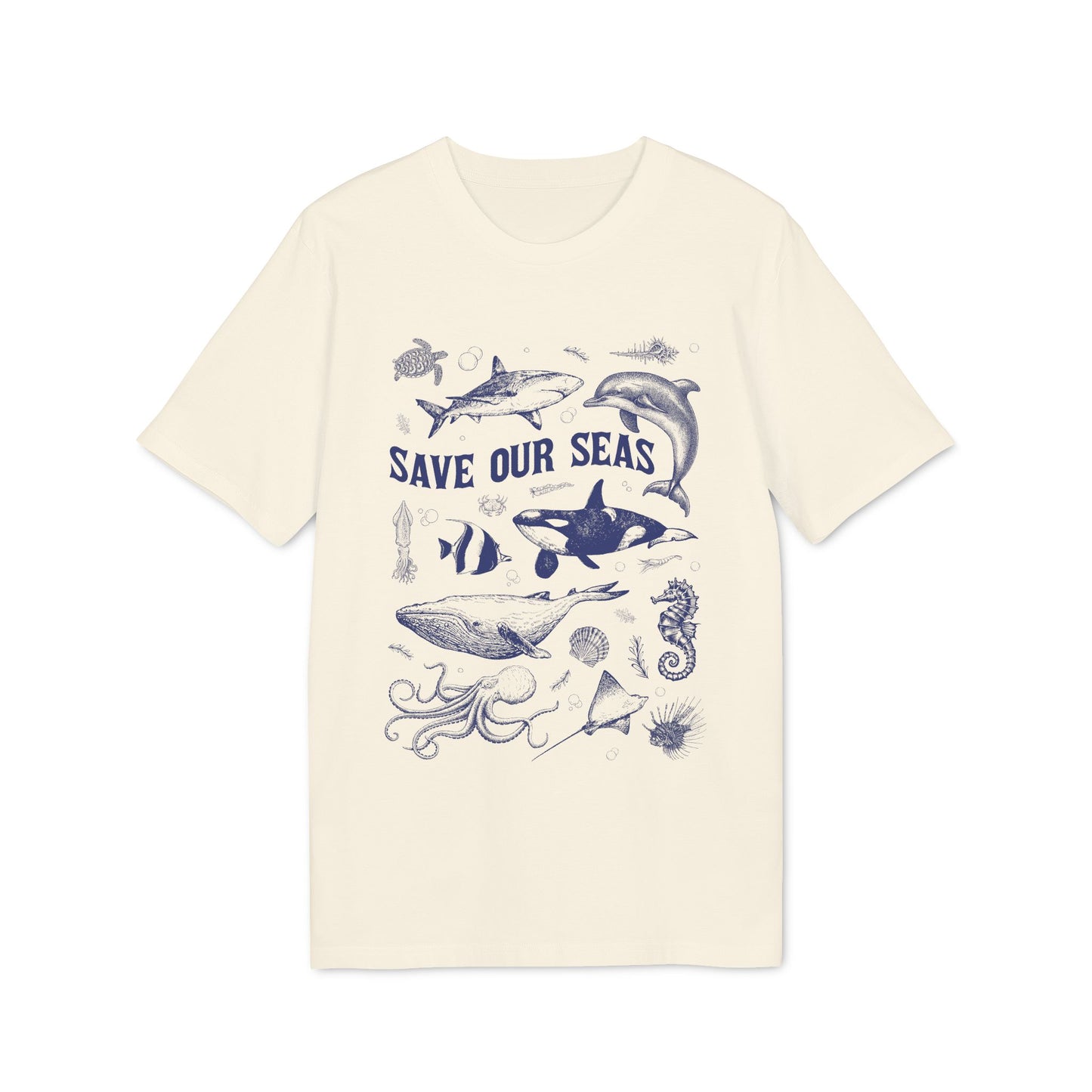 Save Our Seas – Vintage Bio Unisex T-Shirt