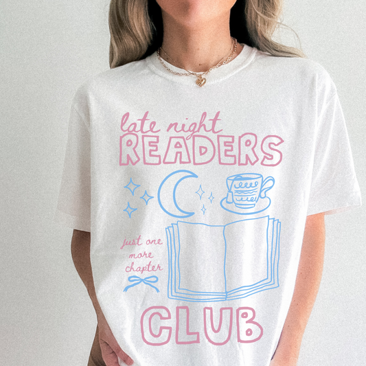 Late Night Readers Club – Bio T-Shirt
