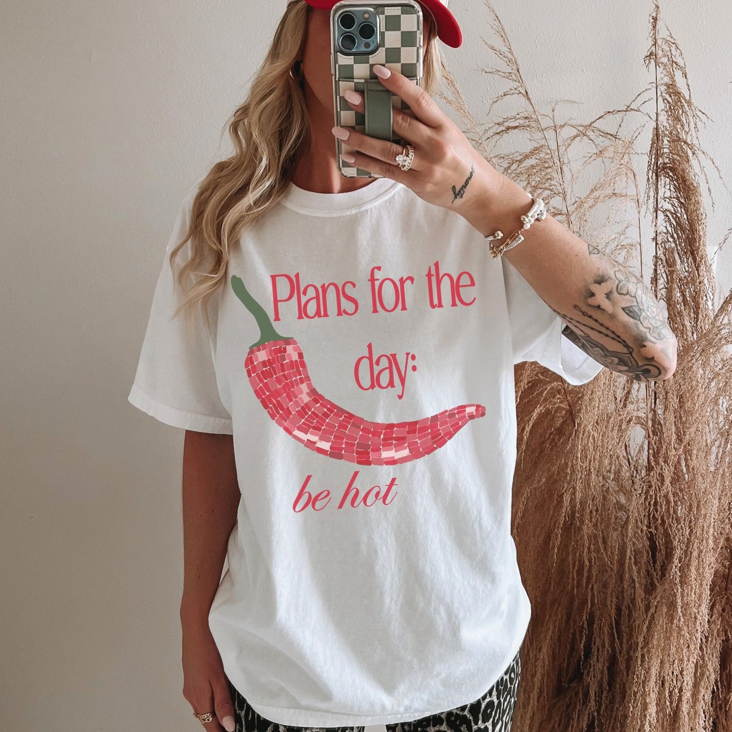 Plans for the Day: Be Hot – Bio Unisex T-Shirt