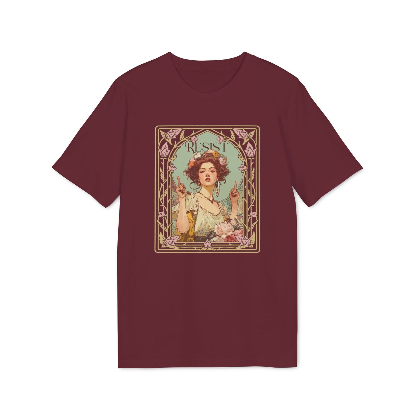 Jugendstil Resist – Bio Unisex T-Shirt