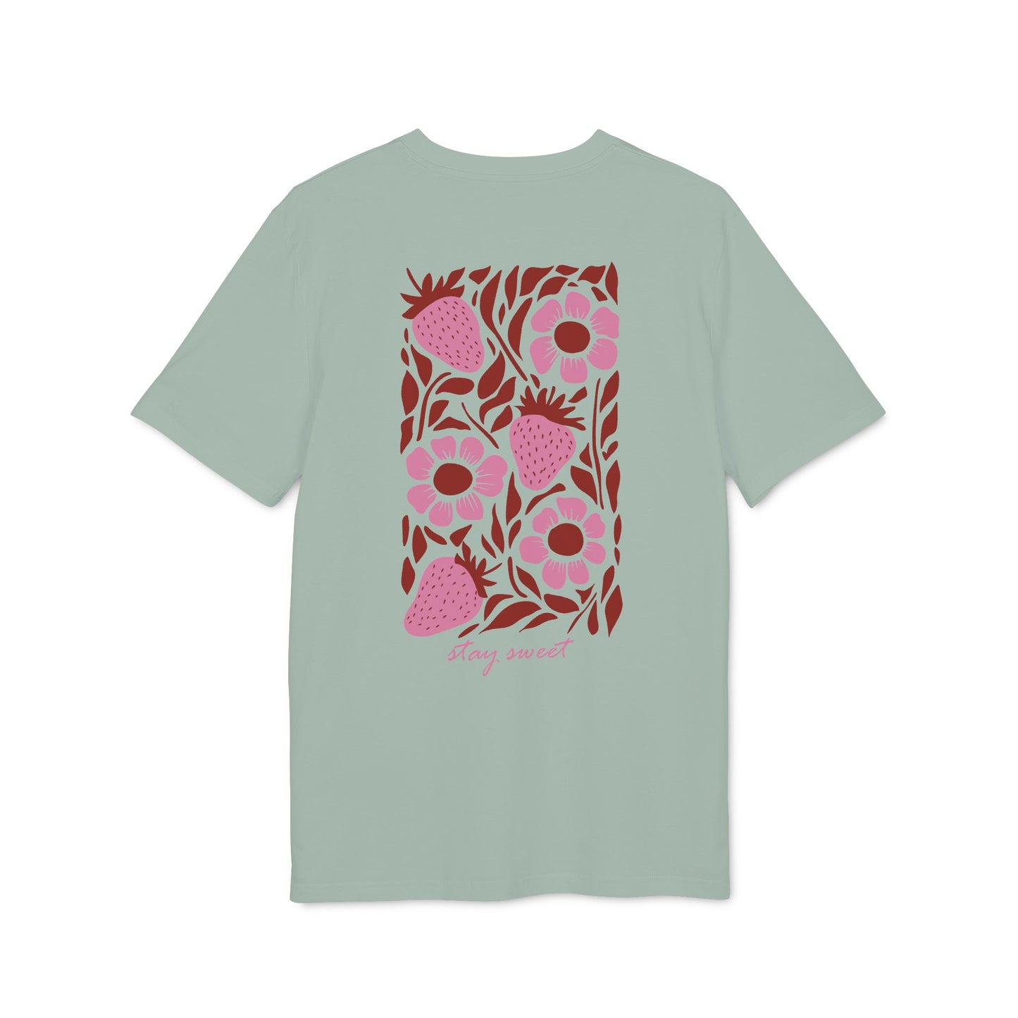 Stay Sweet – Erdbeeren Bio T-Shirt