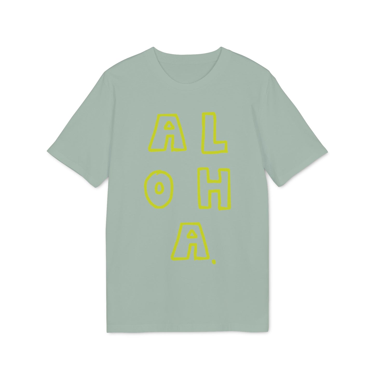 Aloha Neon – Bio Unisex T-Shirt grün