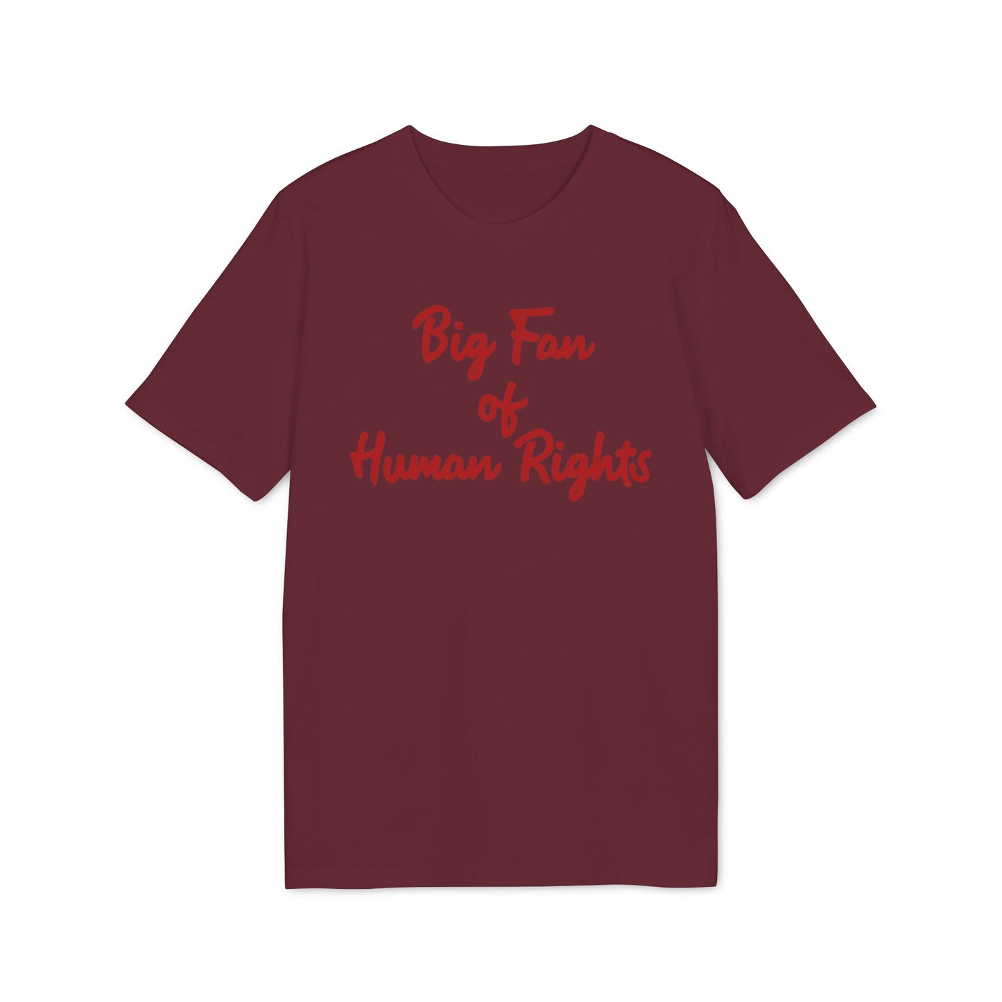 Big Fan of Human Rights – Bio Unisex T-Shirt