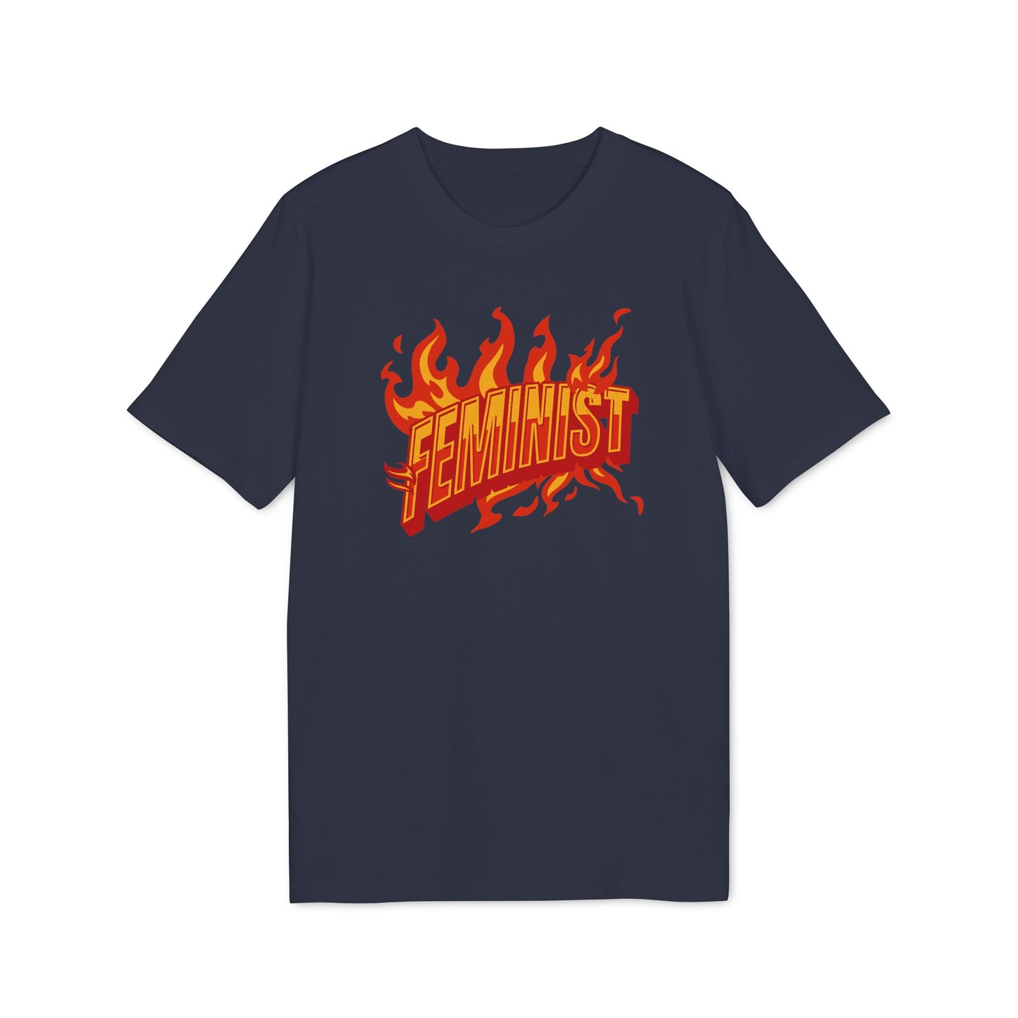 Flaming Feminist – Bio Unisex T-Shirt