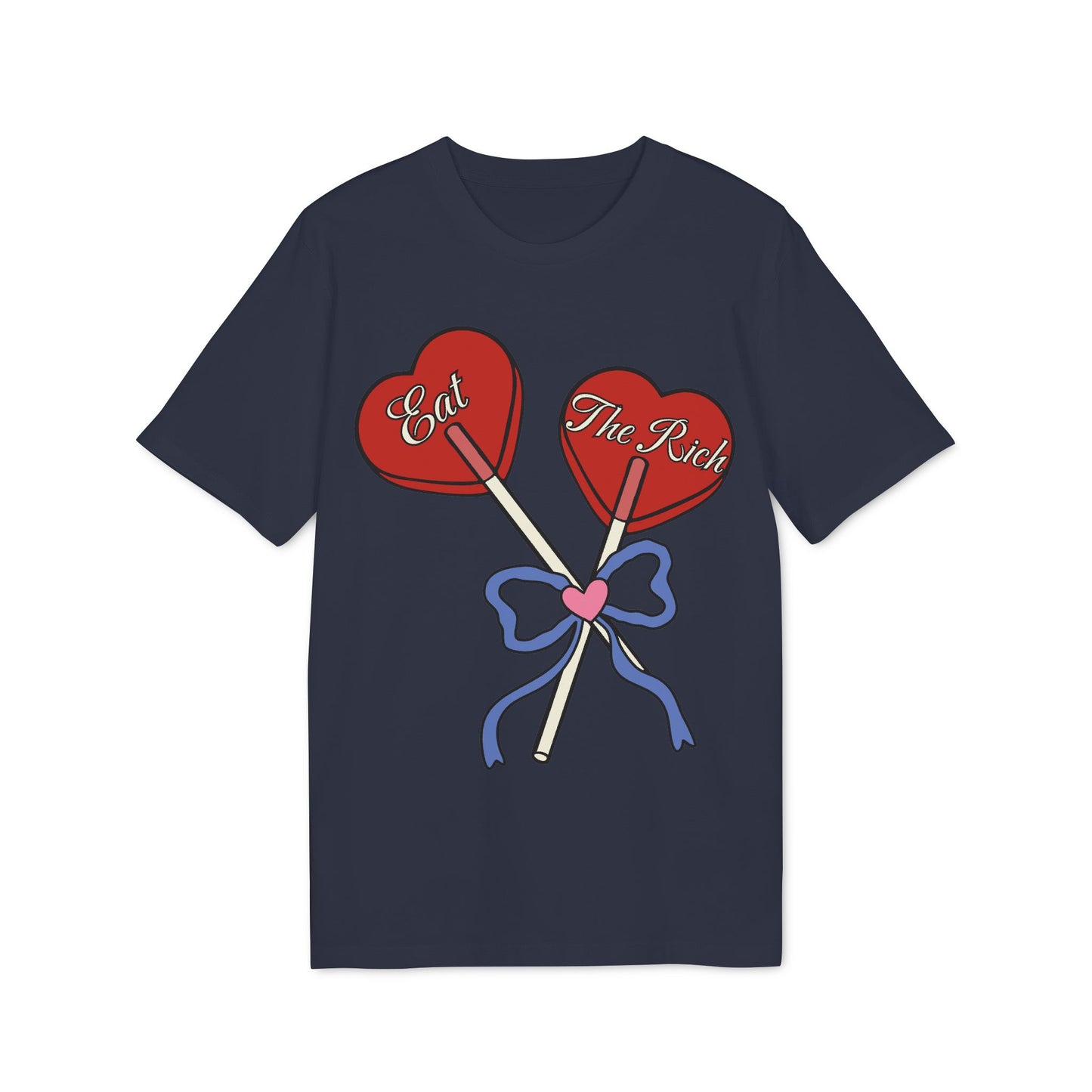 Eat The Rich Lolli – Bio Unisex T-Shirt