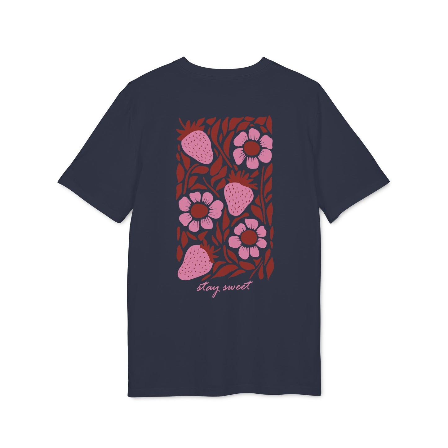 Stay Sweet – Erdbeeren Bio T-Shirt