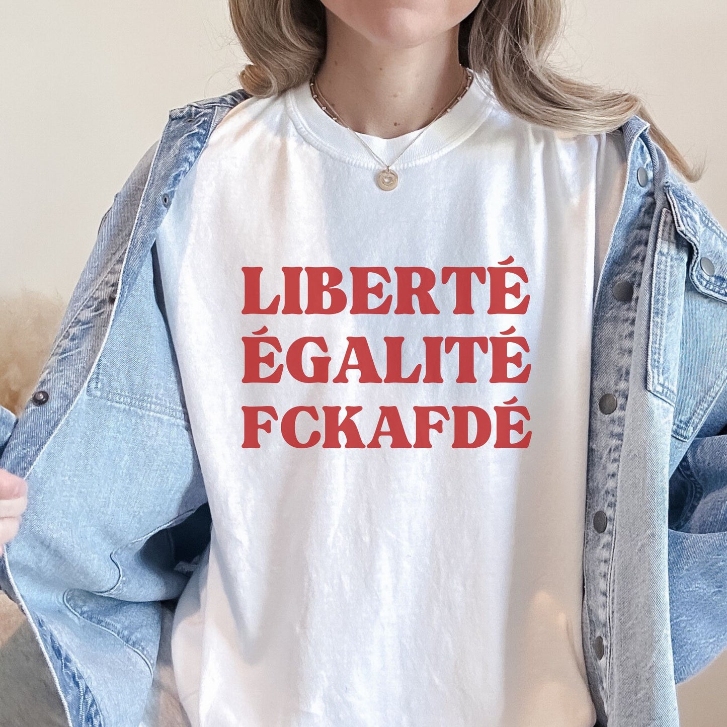 Liberté Egalité FCKAFDÉ Unisex Shirt