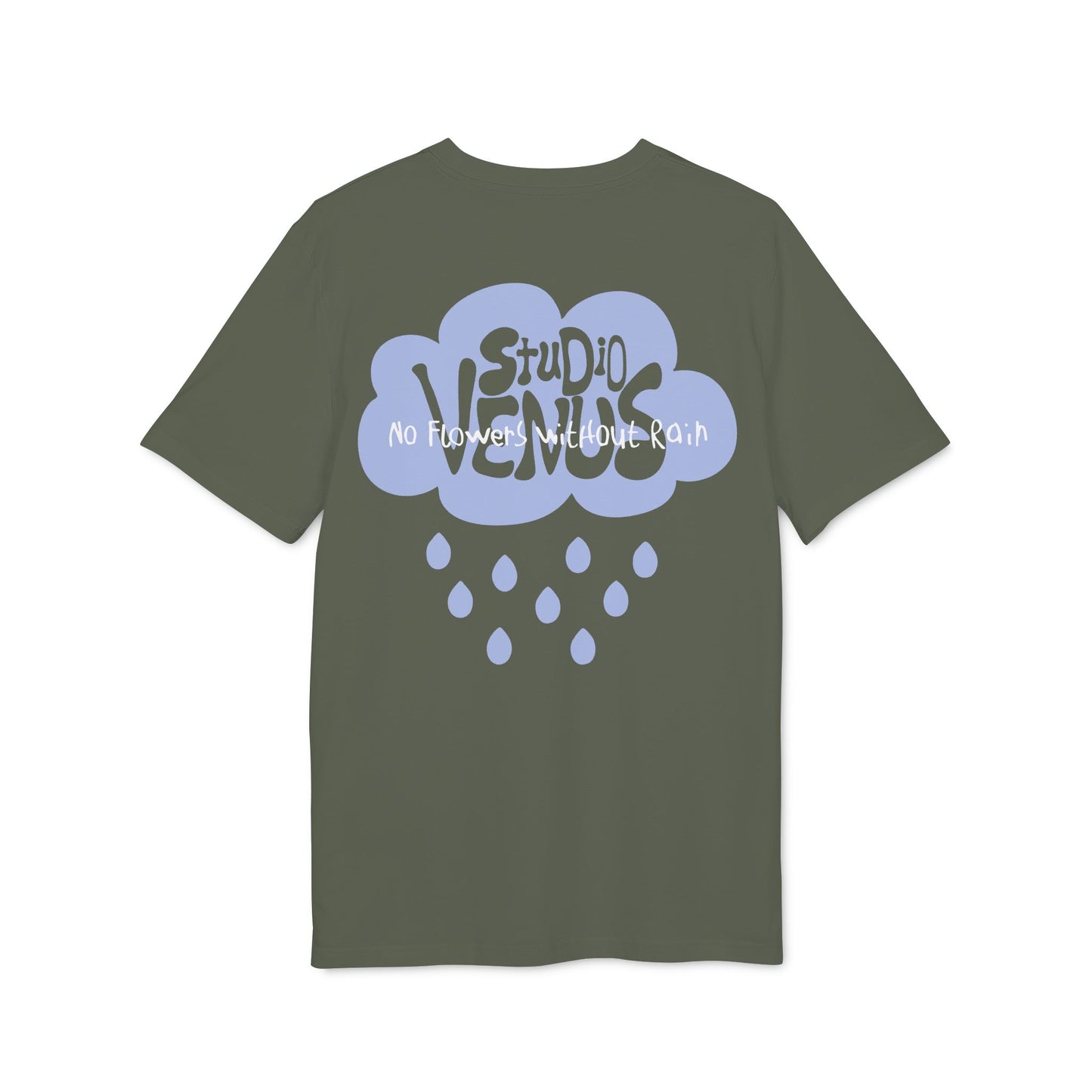 No Flowers Without Rain - Bio Unisex T-Shirt