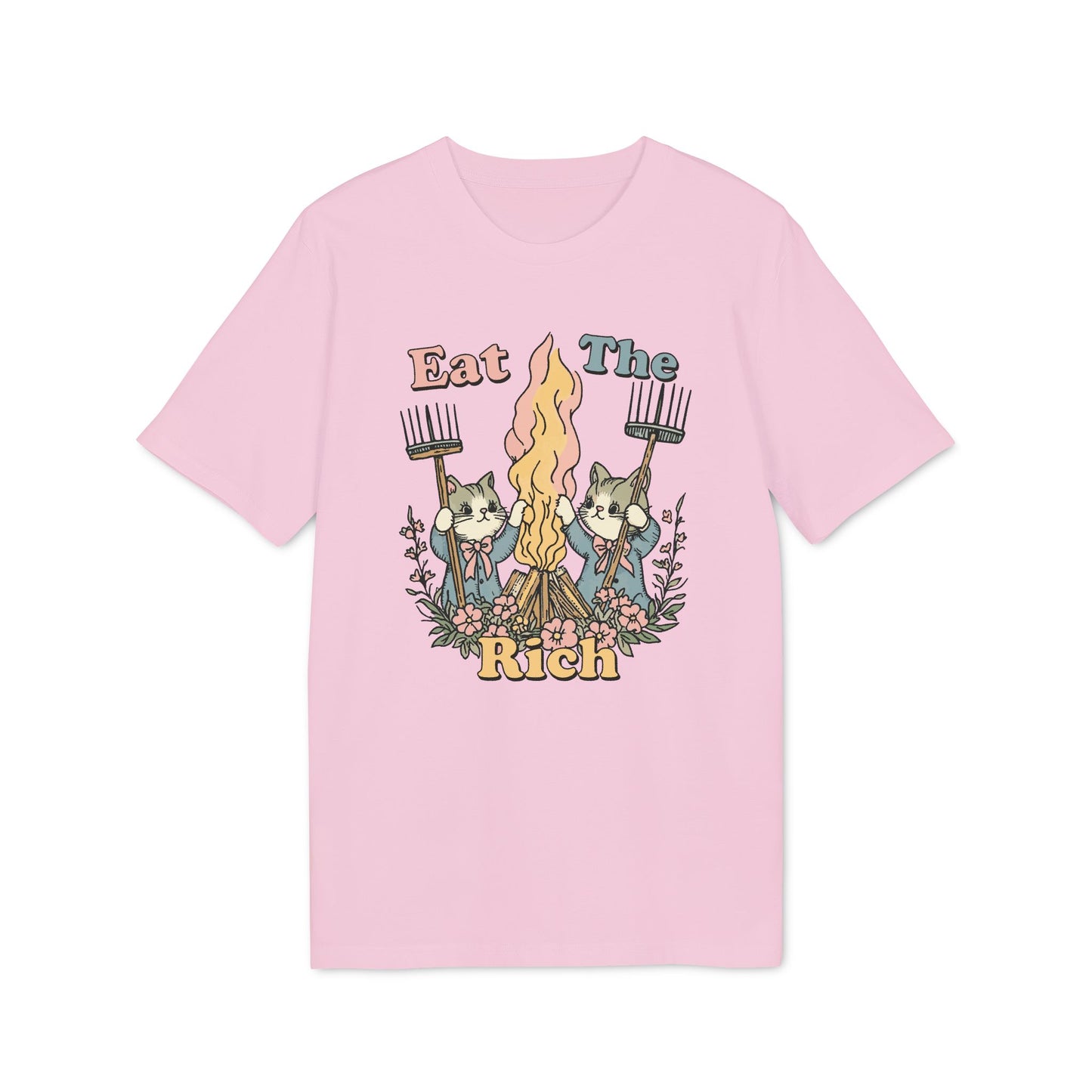 Eat The Rich Kitties – Bio Unisex T-Shirt