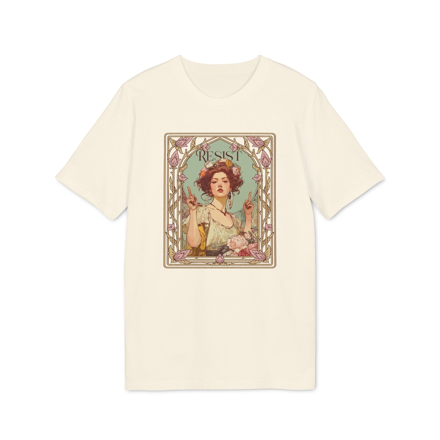 Jugendstil Resist – Bio Unisex T-Shirt