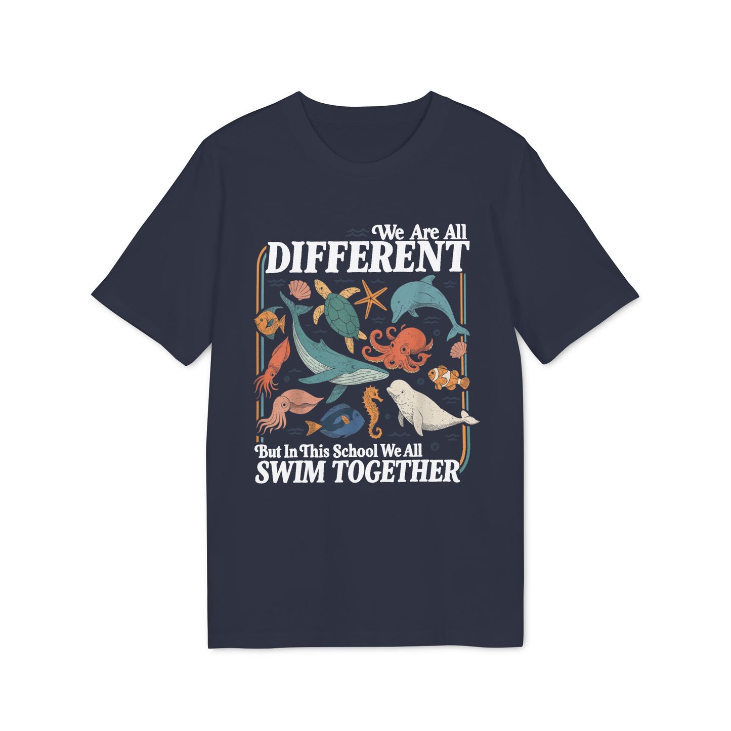 We All Swim Together – Bio Unisex T-Shirt