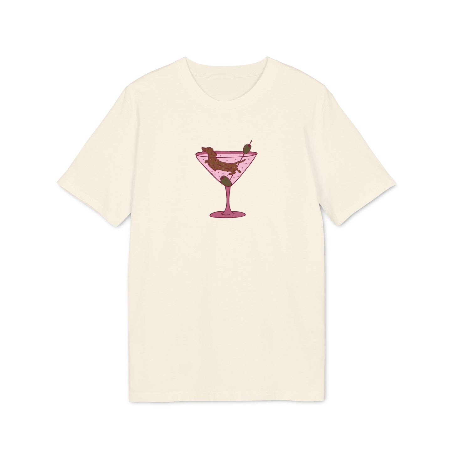 Martini Dog – Bio Unisex T-Shirt