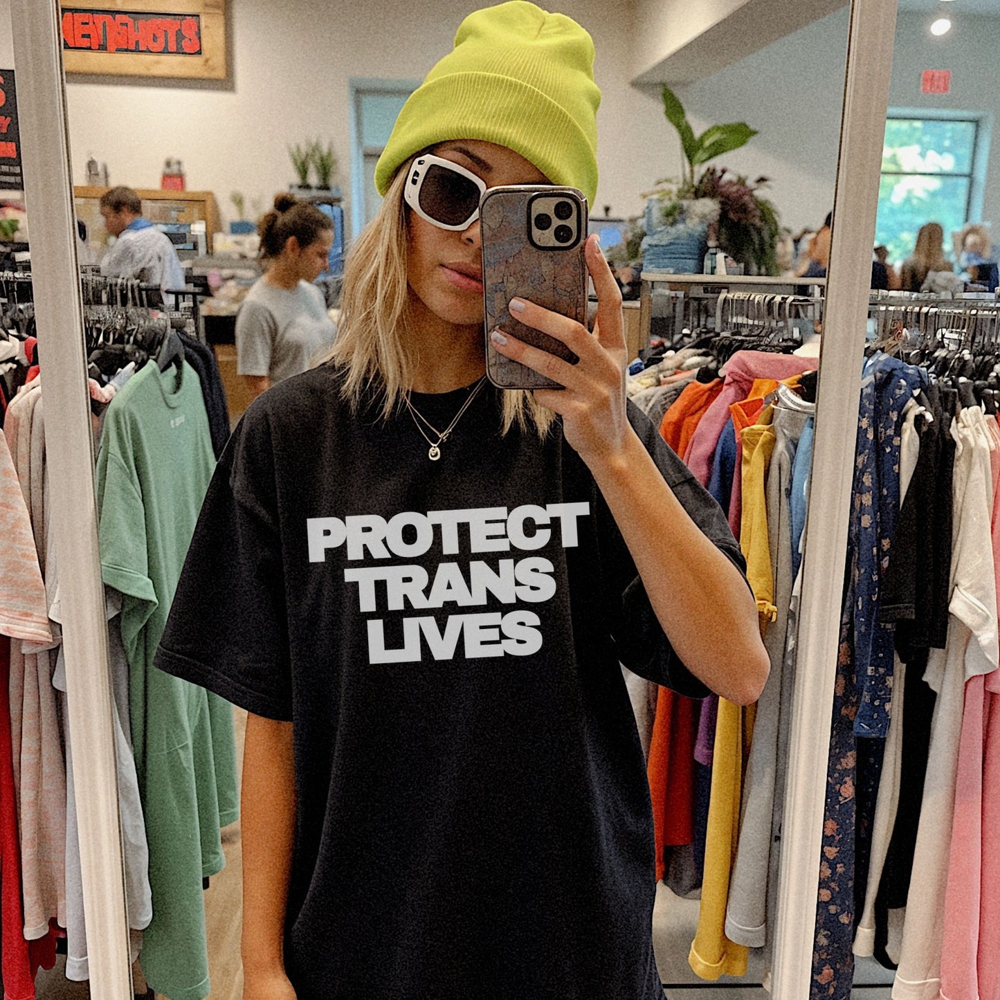 Protect Trans Lives – Bio Unisex T-Shirt
