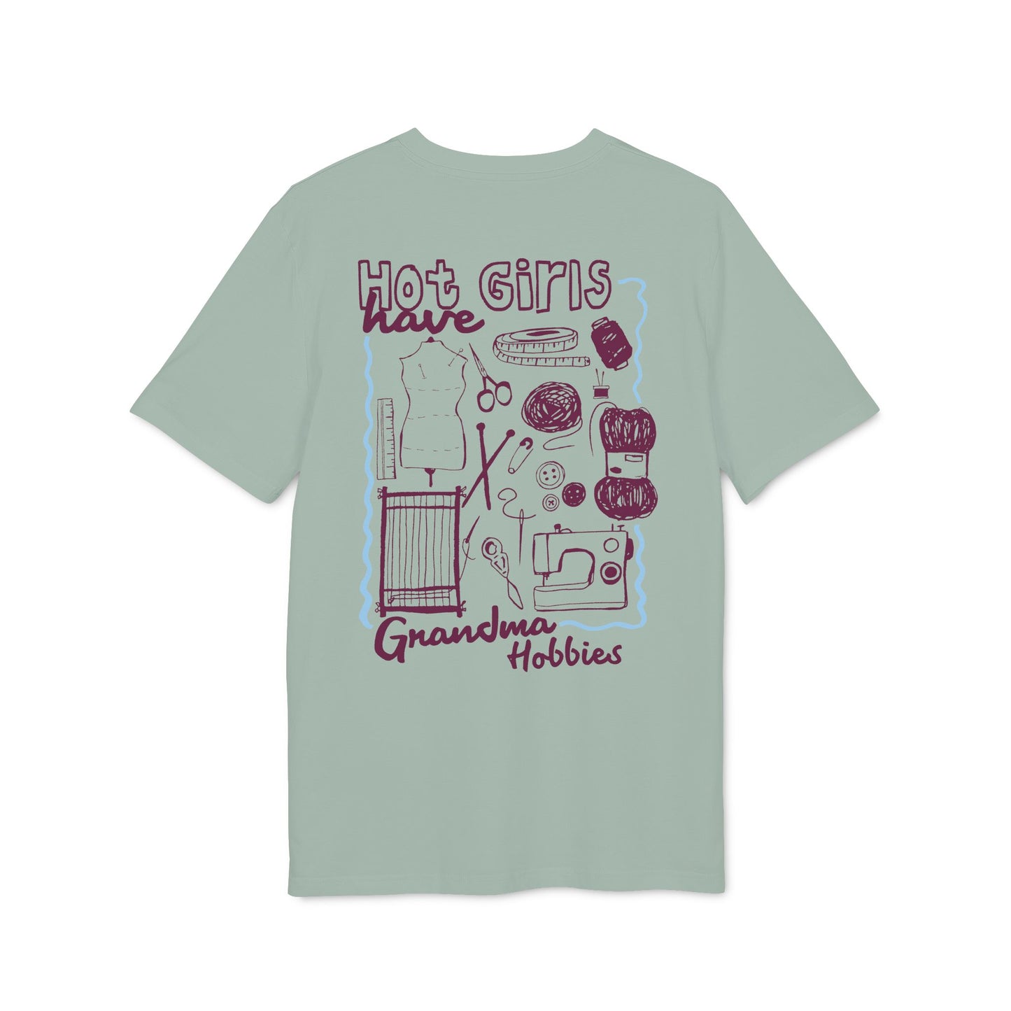 Girls With Grandma Hobbies – Bio Unisex T-Shirt