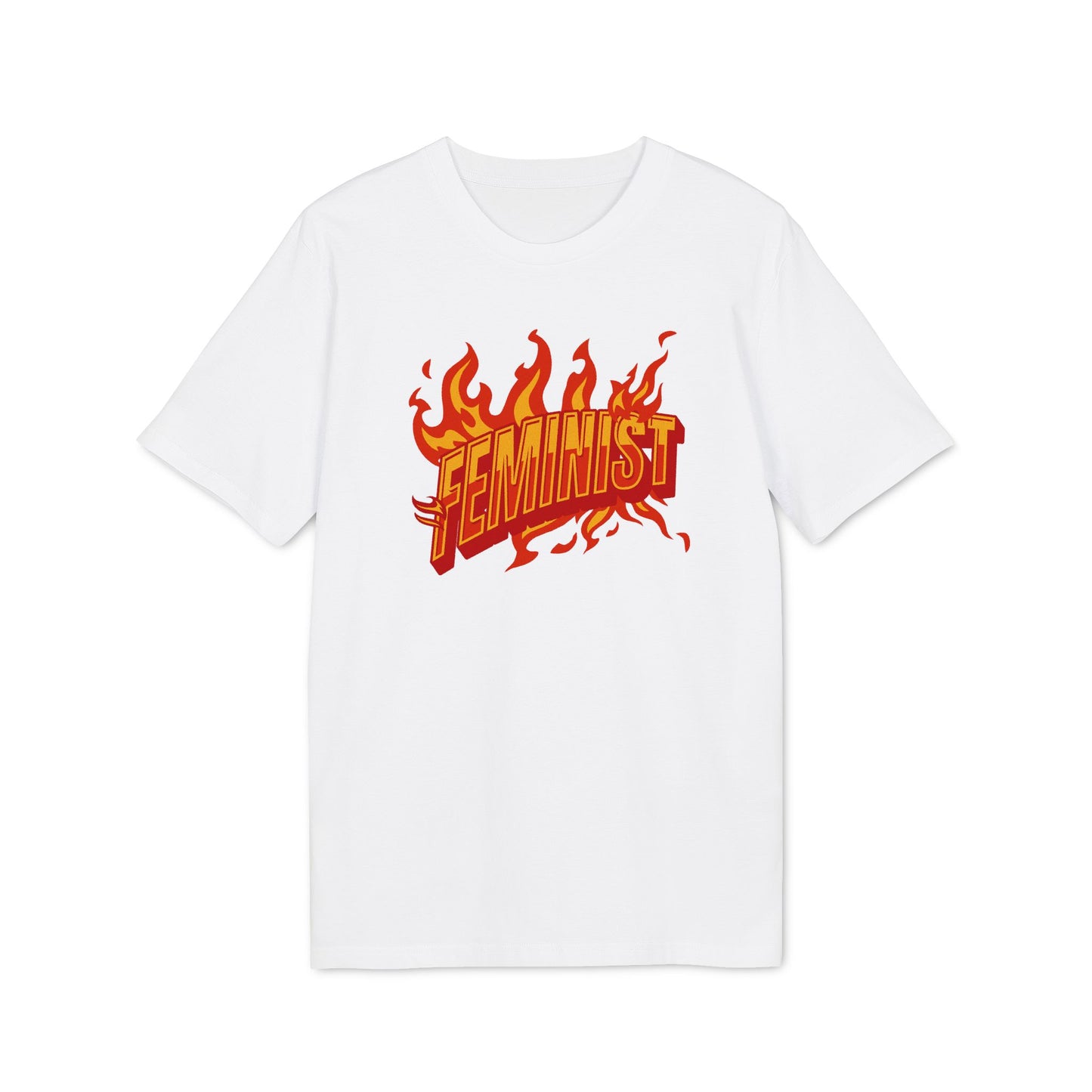 Flaming Feminist – Bio Unisex T-Shirt