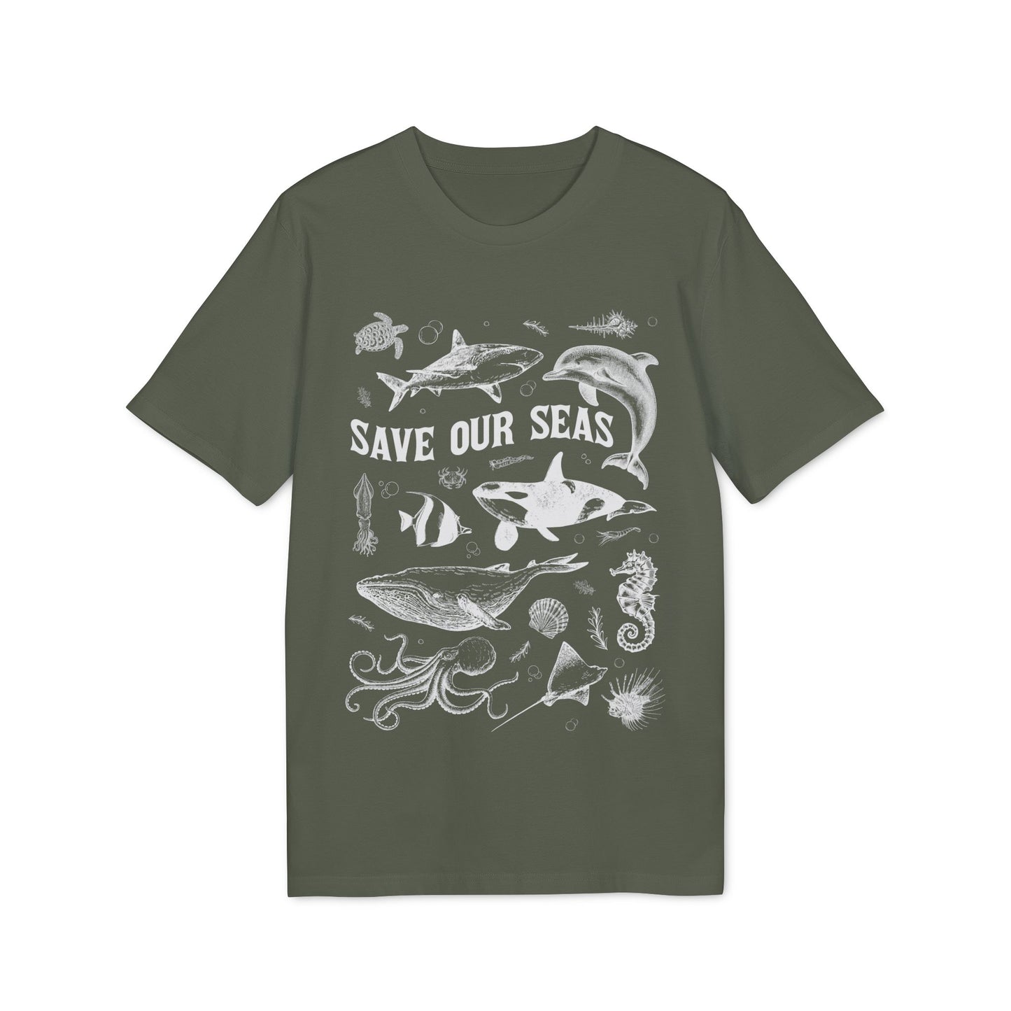 Save Our Seas Vintage Graphic Unisex Shirt