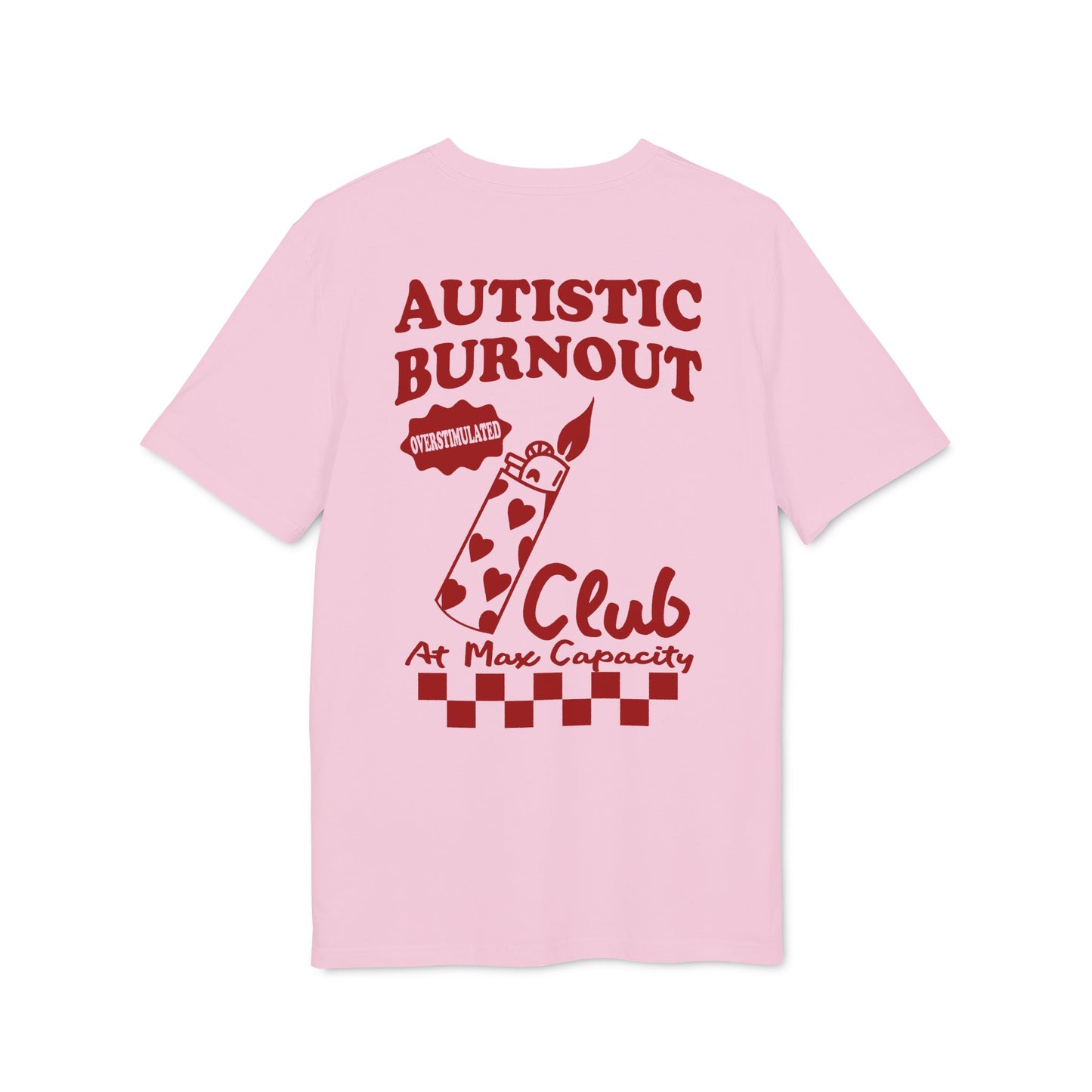 Autistic Burnout Club – Bio Unisex T-Shirt