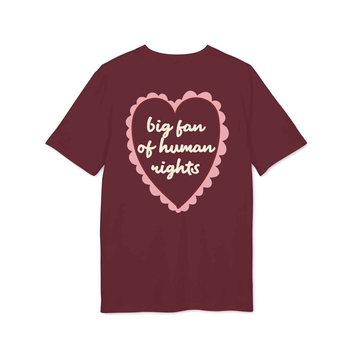 Human Rights Fan – Bio Unisex T-Shirt