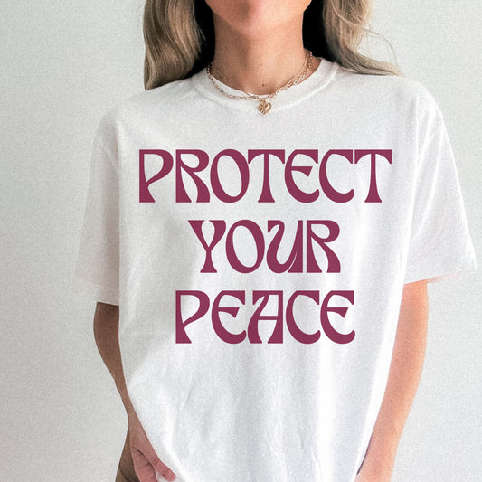 Protect Your Peace – Wavy Bio Unisex T-Shirt