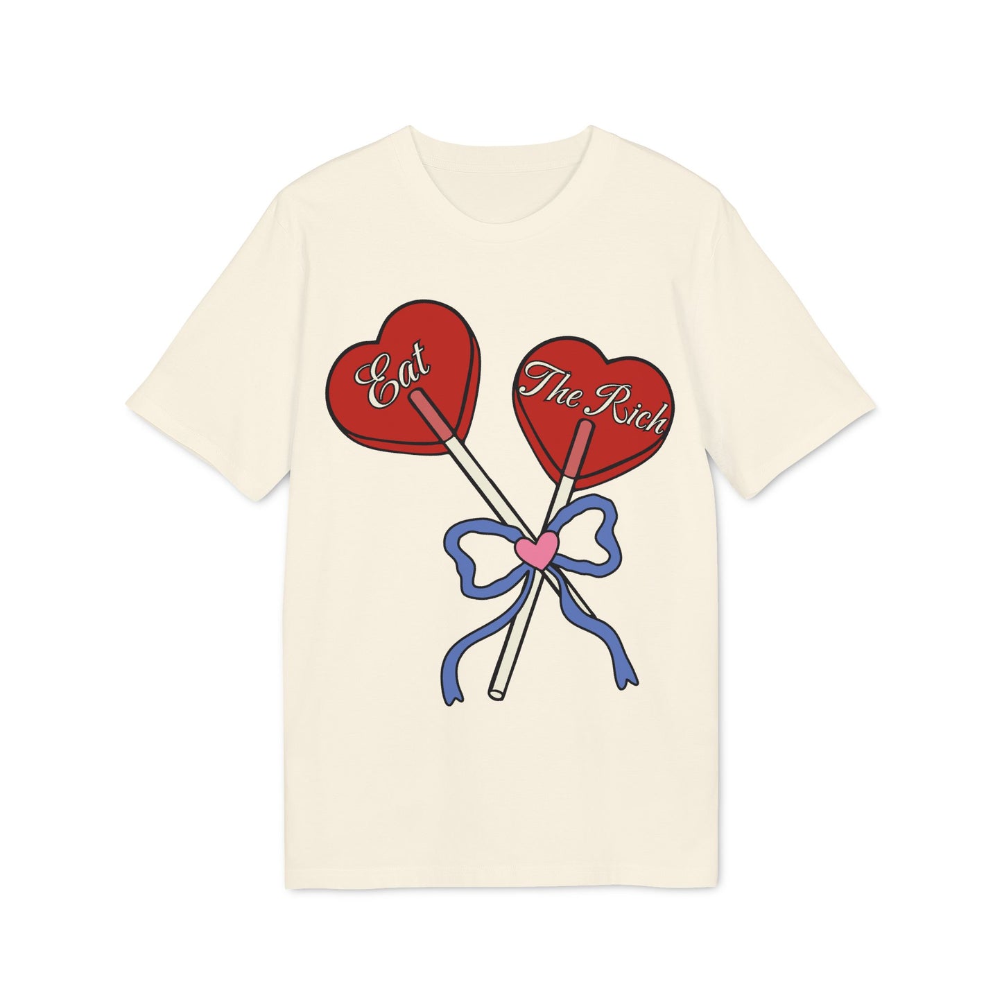 Eat The Rich Lolli – Bio Unisex T-Shirt