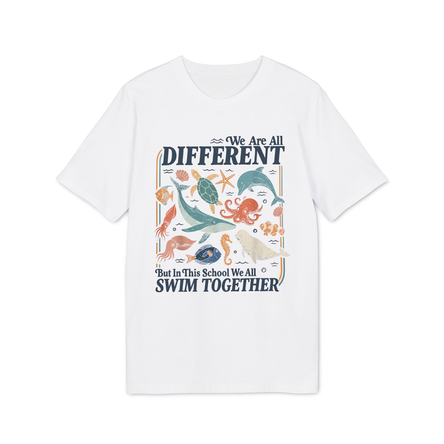 We All Swim Together – Bio Unisex T-Shirt
