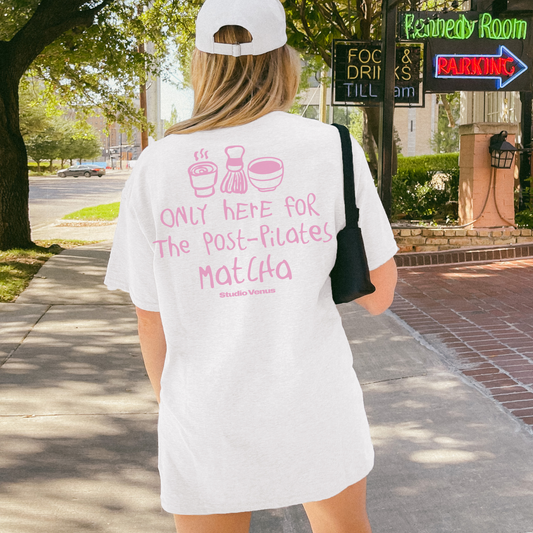 Post Pilates Matcha – Bio Unisex T-Shirt