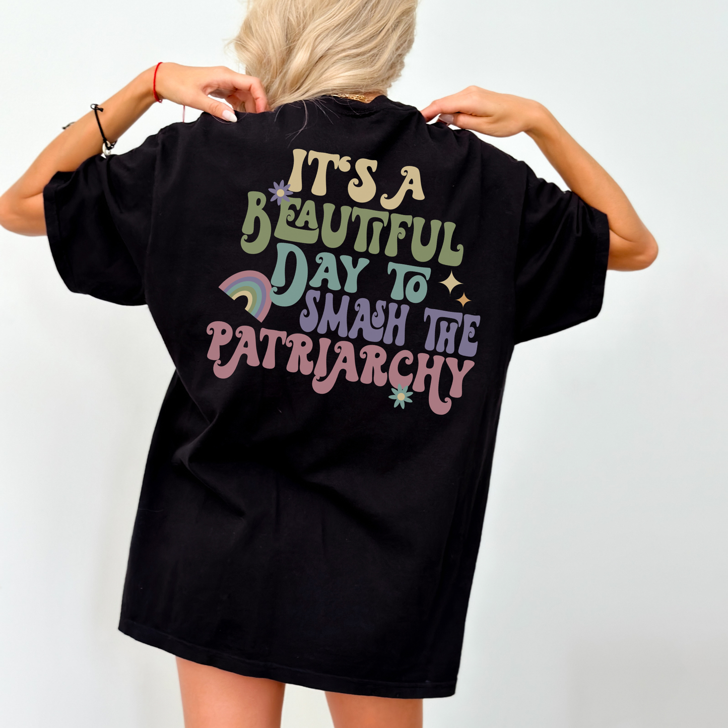 Smash The Patriarchy Pastels – Bio Unisex T-Shirt