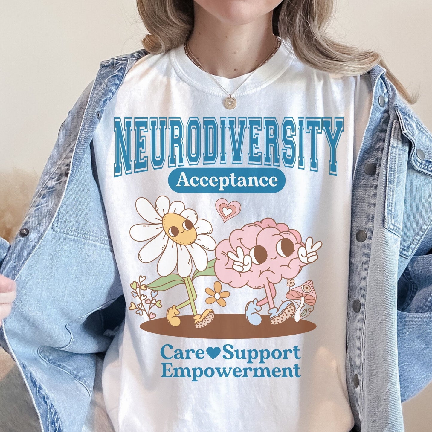 Neurodiversität & Akzeptanz – Bio T-Shirt