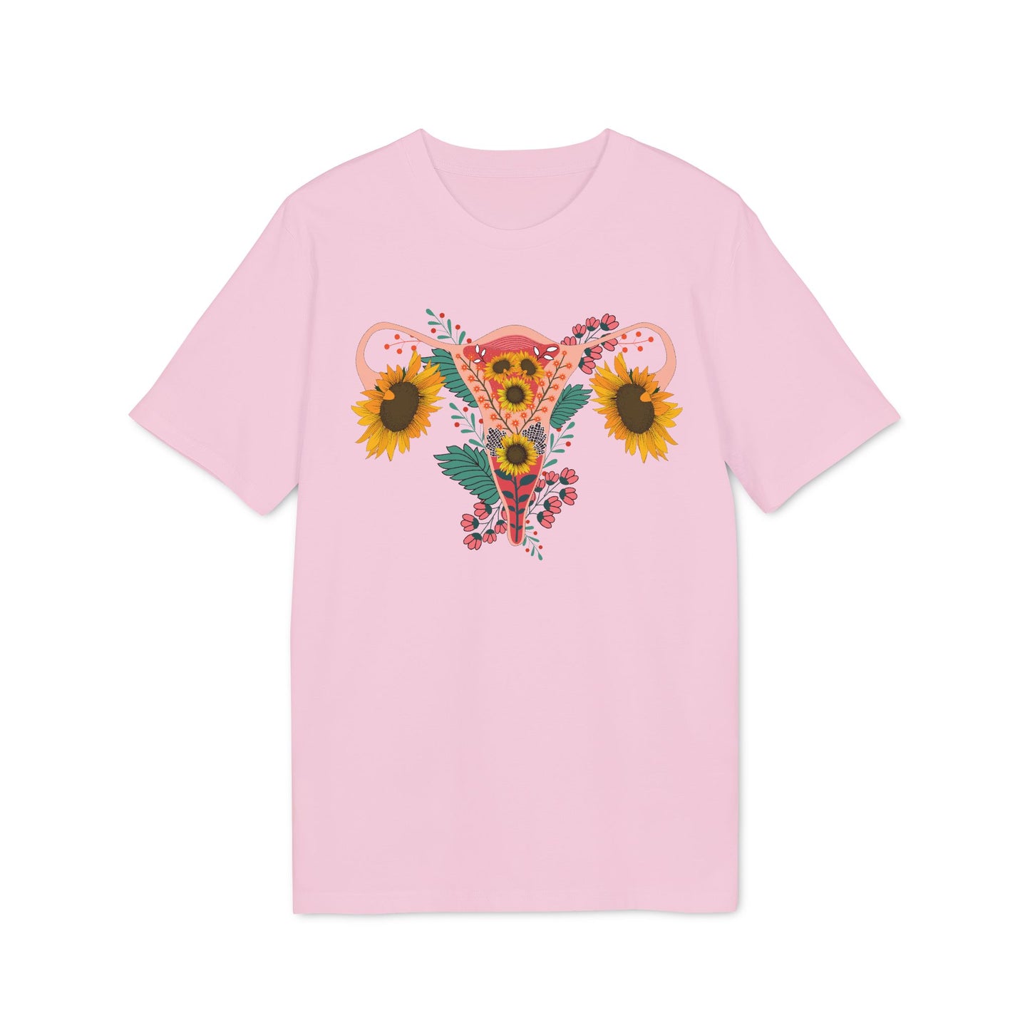 Floral Uterus – Bio Unisex T-Shirt