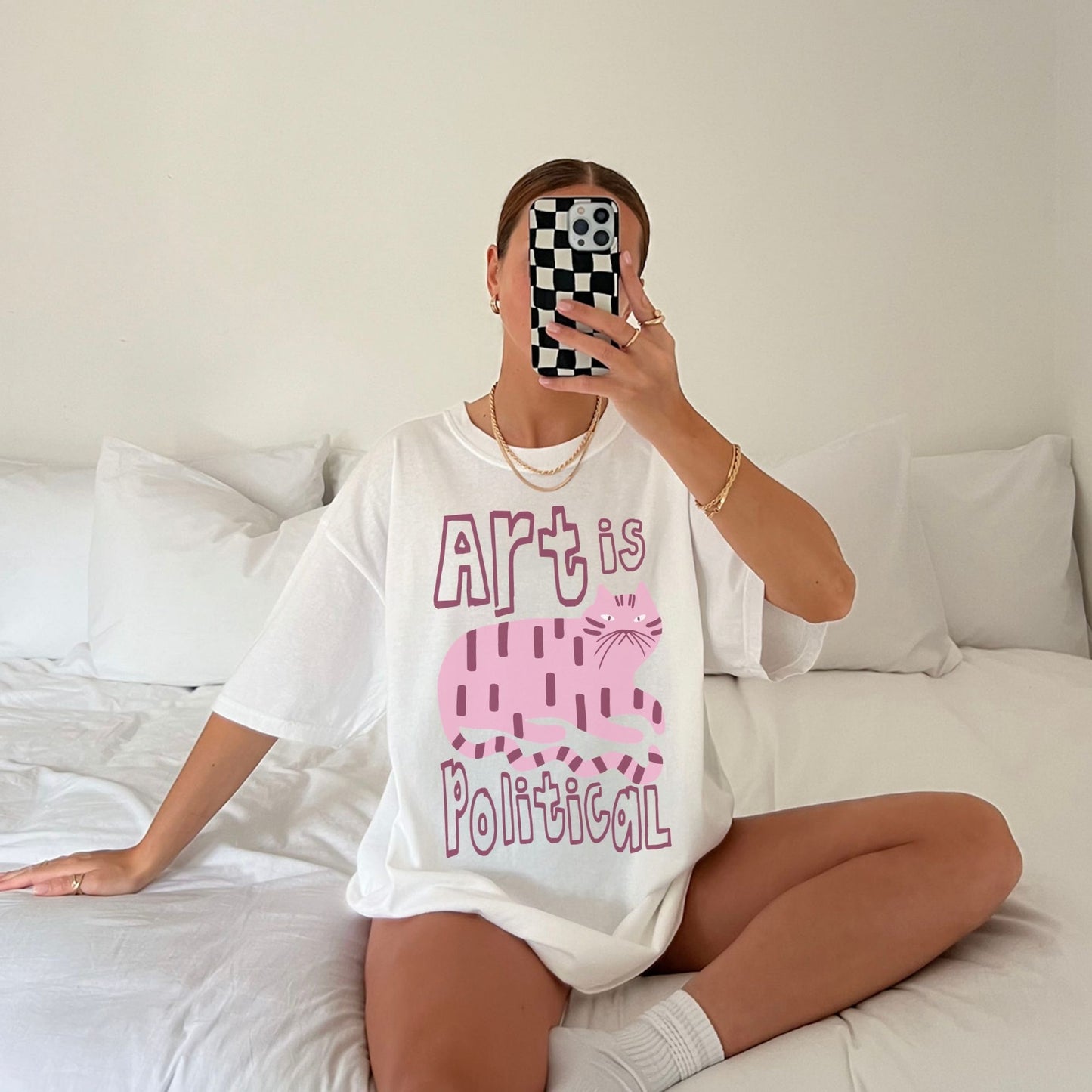 Art Is Political – Bio Unisex T-Shirt