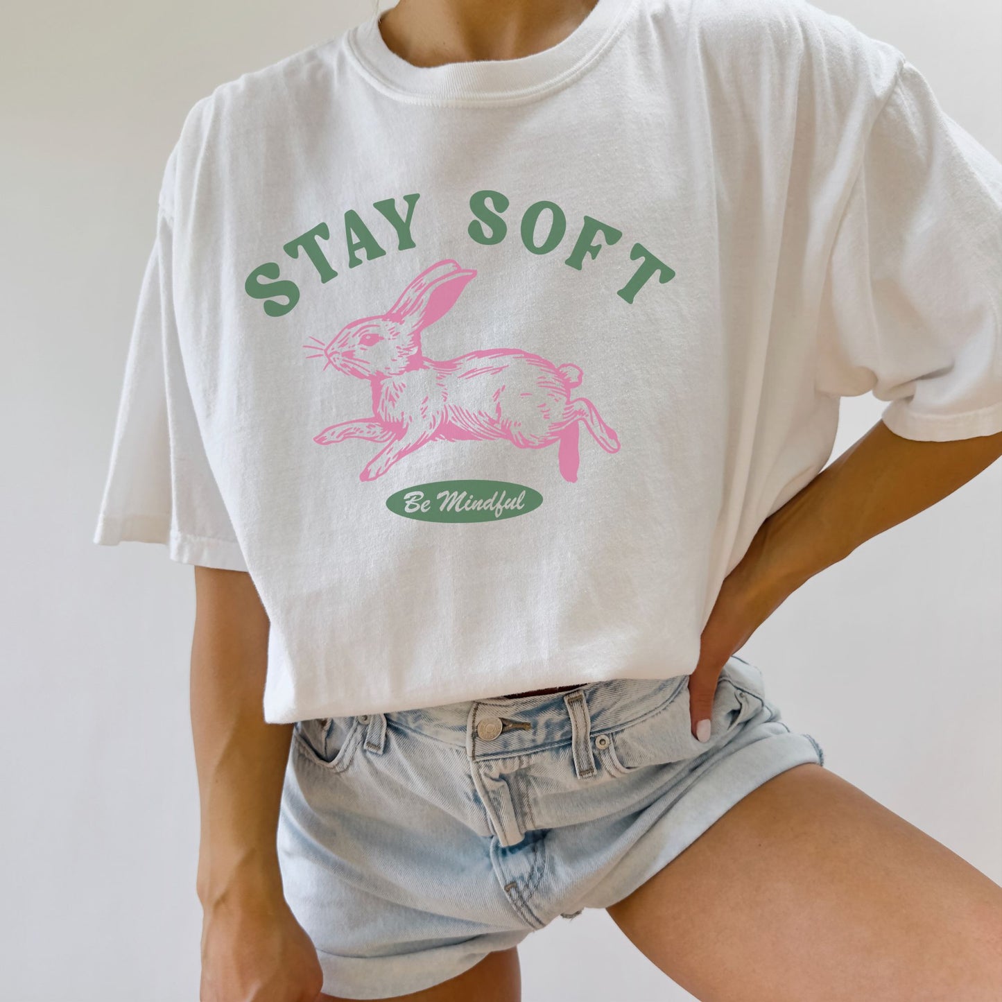 Stay Soft and Be Mindful – Bio T-Shirt