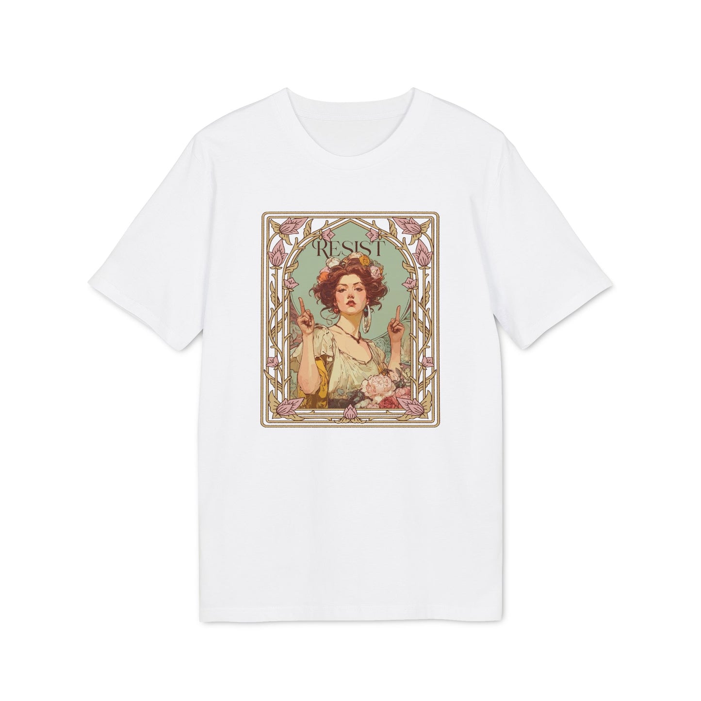 Jugendstil Resist – Bio Unisex T-Shirt