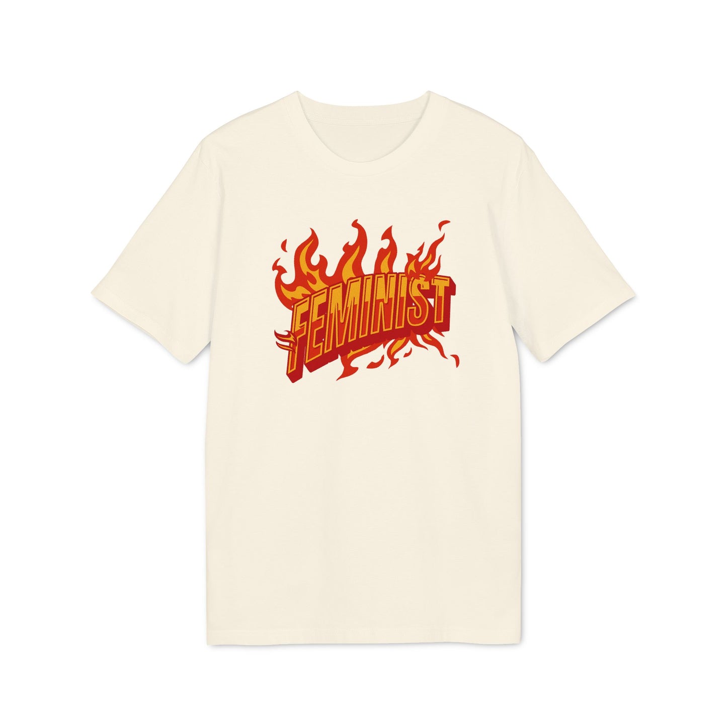 Flaming Feminist – Bio Unisex T-Shirt