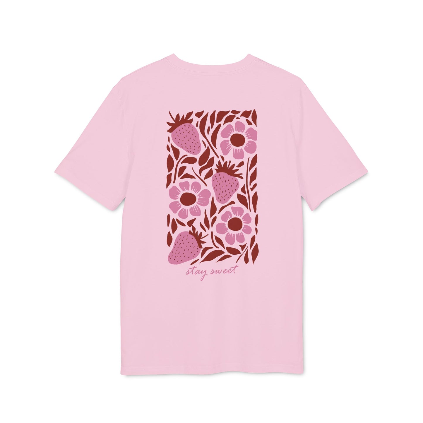Stay Sweet – Erdbeeren Bio T-Shirt