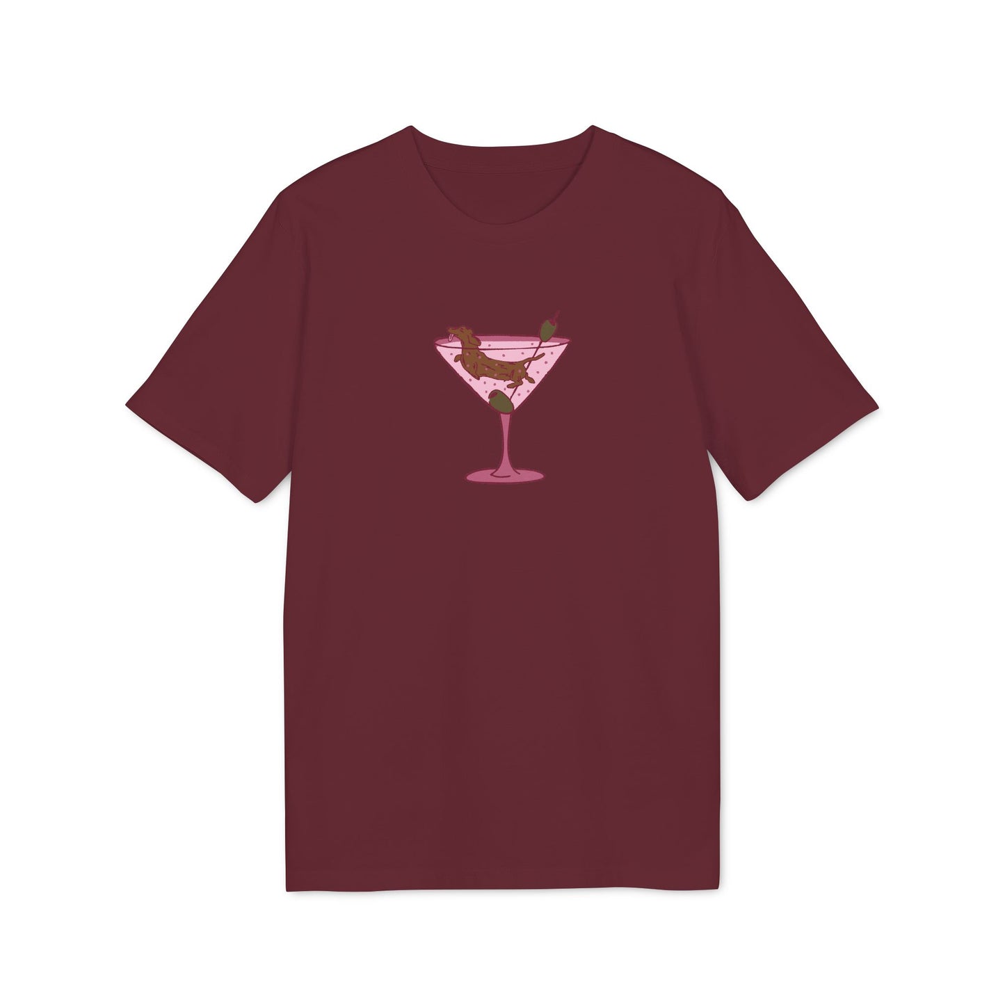 Martini Dog – Bio Unisex T-Shirt
