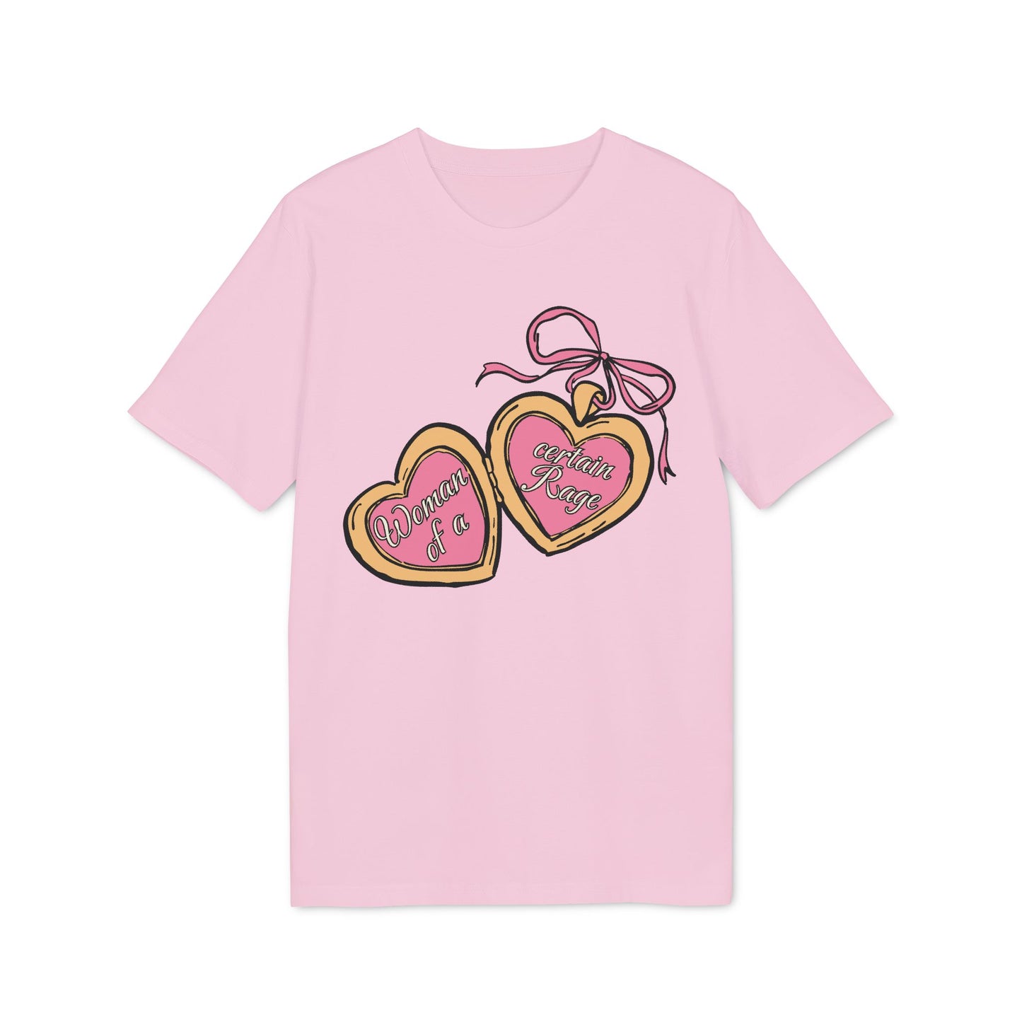 Women's Rage Heart Locket – Bio Unisex T-Shirt