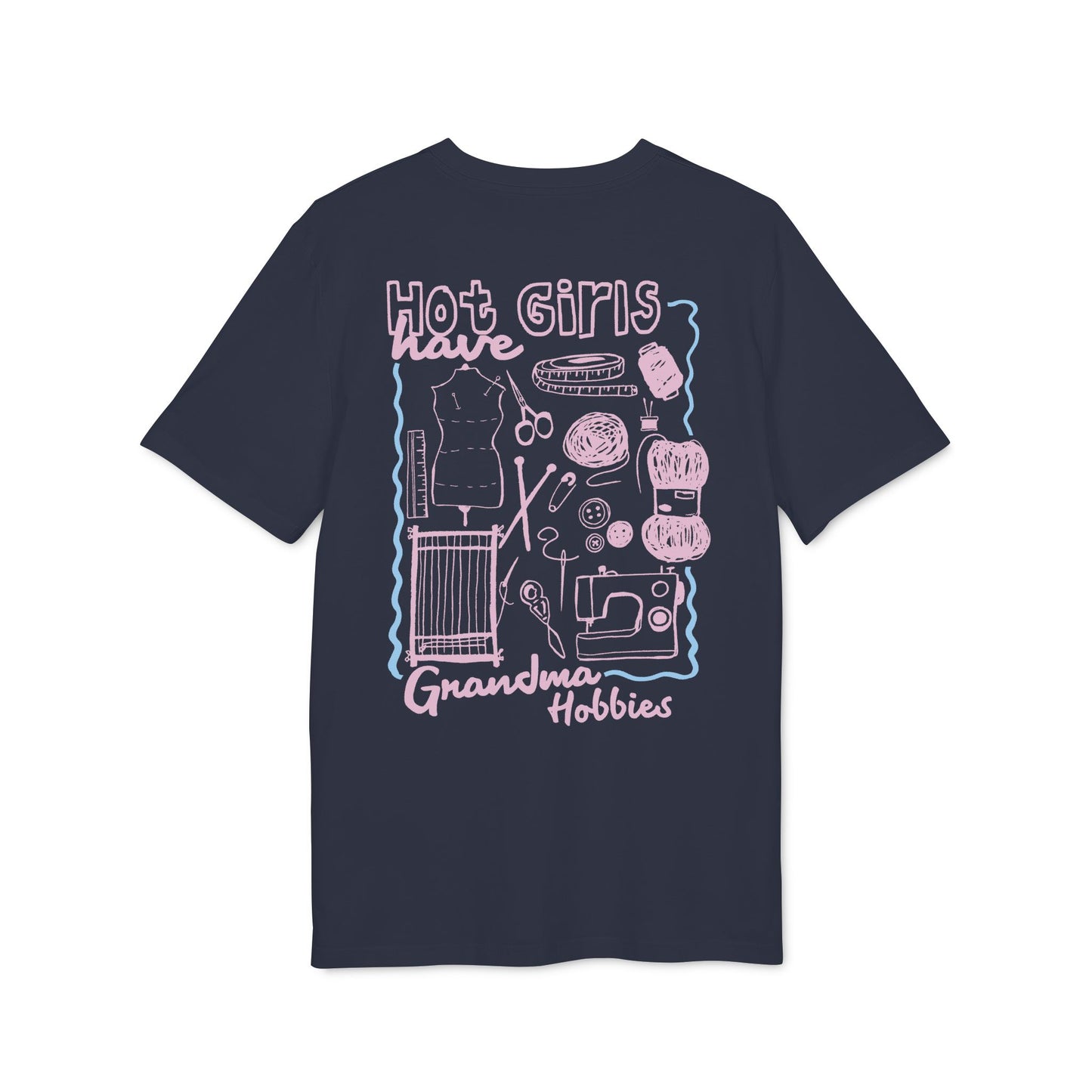 Girls With Grandma Hobbies – Bio Unisex T-Shirt