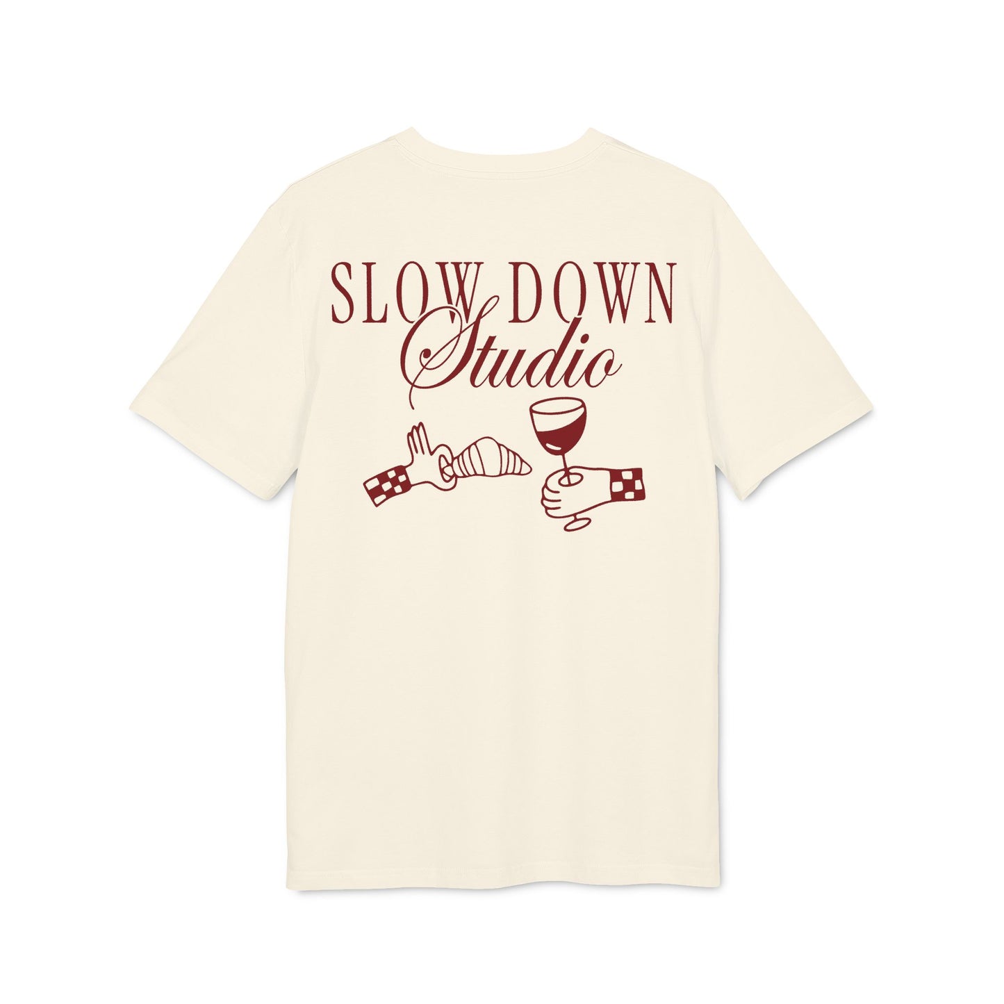 Slow Down Studio – Bio Unisex T-Shirt