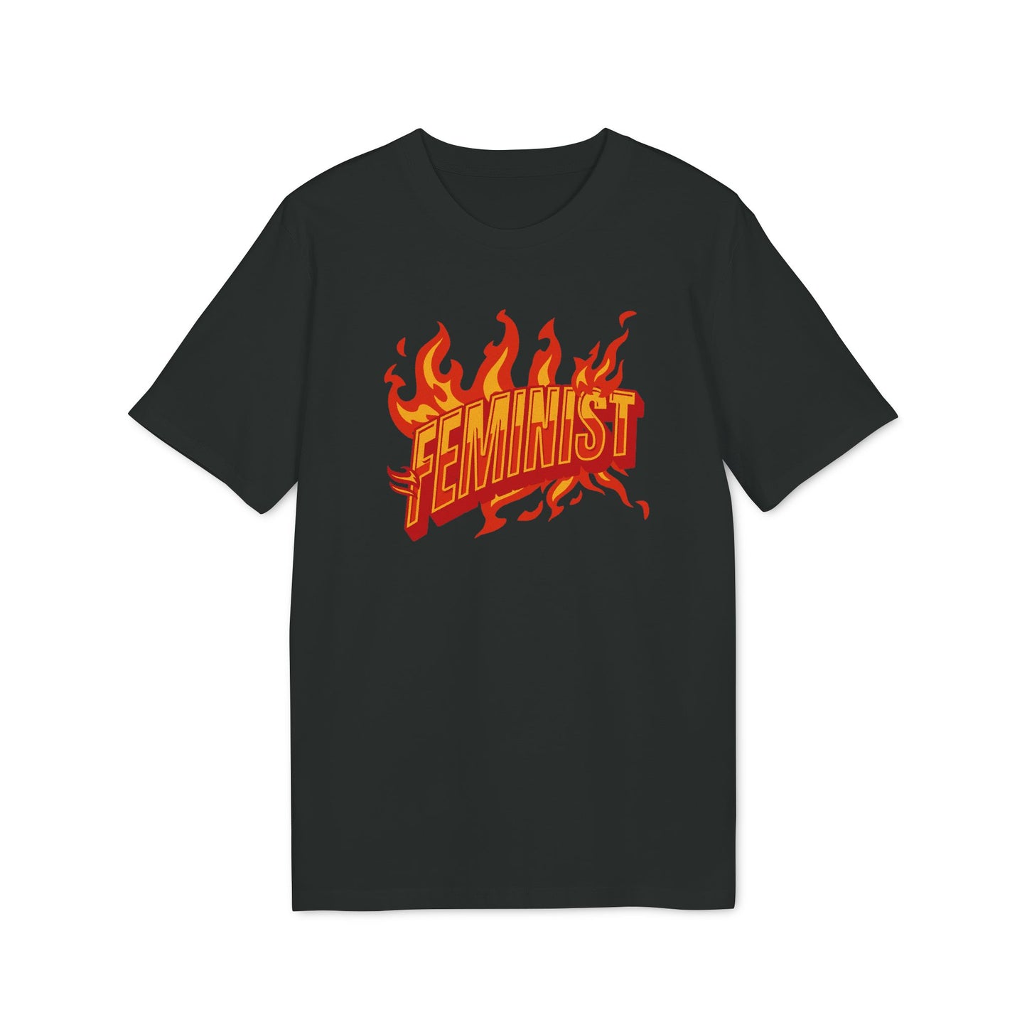 Flaming Feminist – Bio Unisex T-Shirt