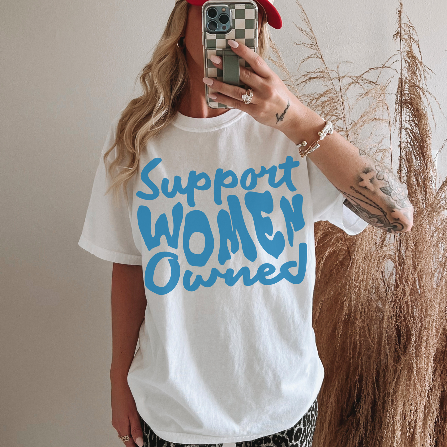 Support Women Owned – Bio Unisex T-Shirt
