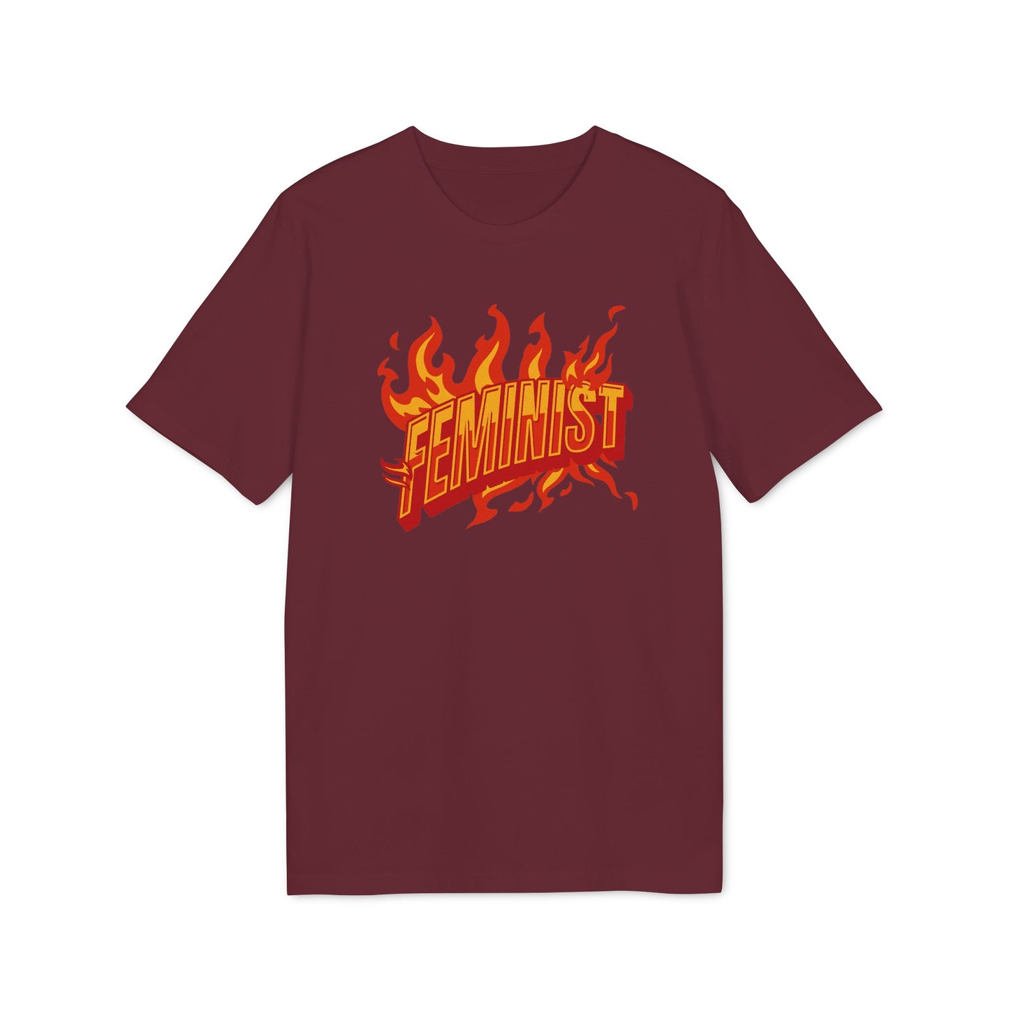 Flaming Feminist – Bio Unisex T-Shirt