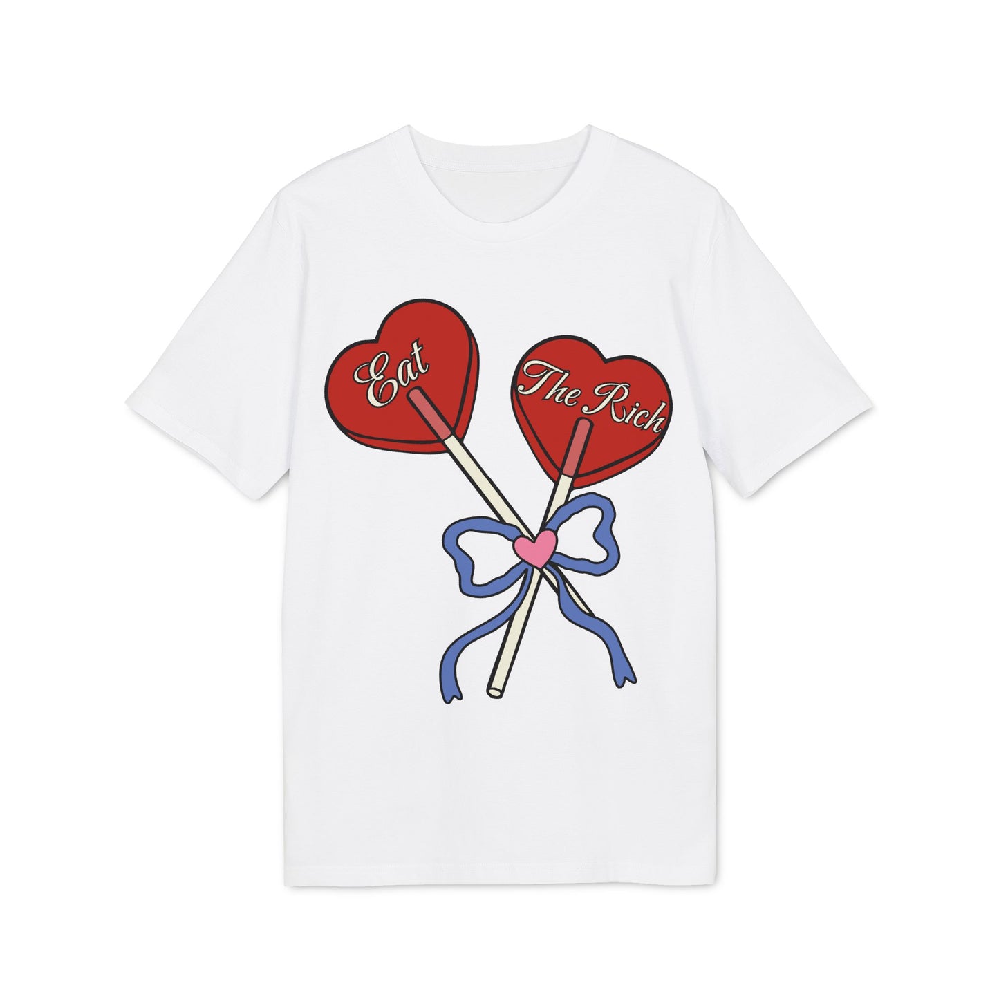 Eat The Rich Lolli – Bio Unisex T-Shirt